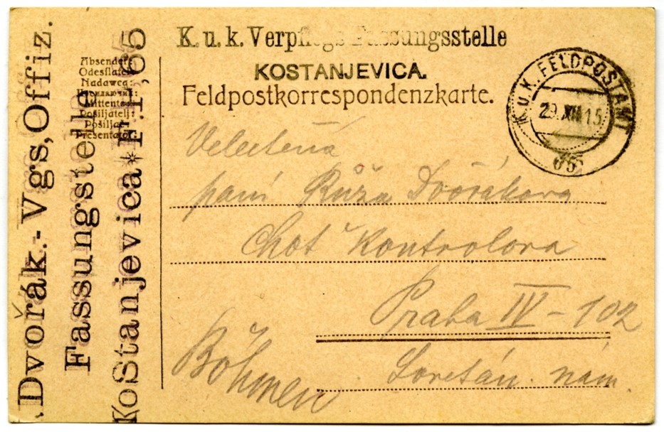 Náhledový obrázek Korespondence Josefa Dvořáka - 41