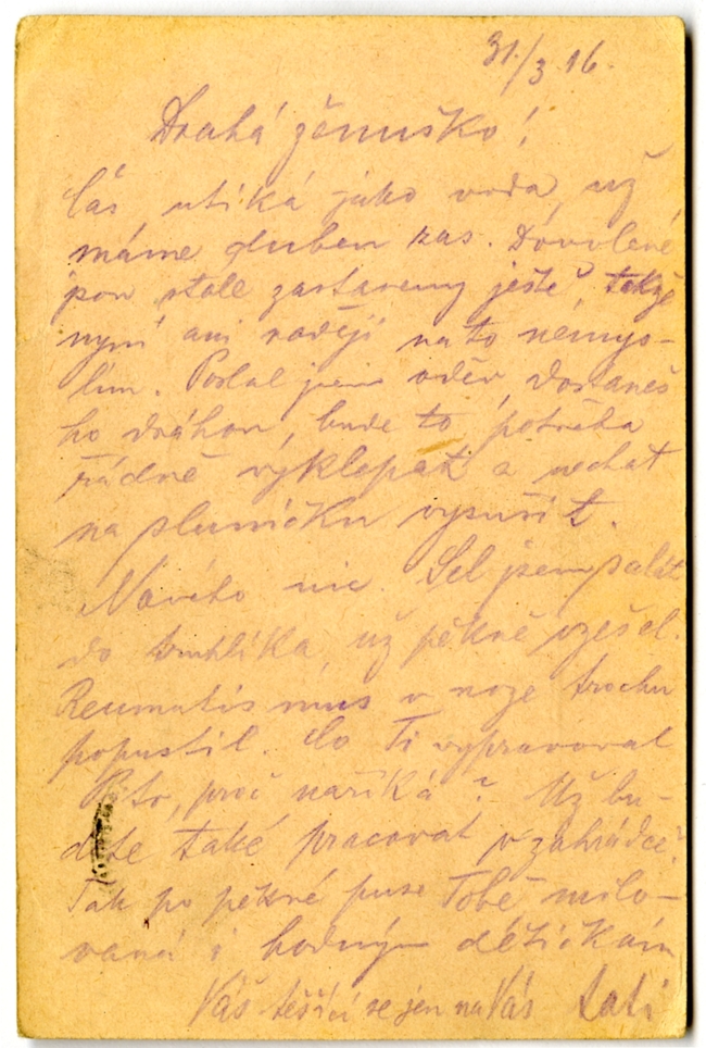 Náhledový obrázek Korespondence Josefa Dvořáka - 56