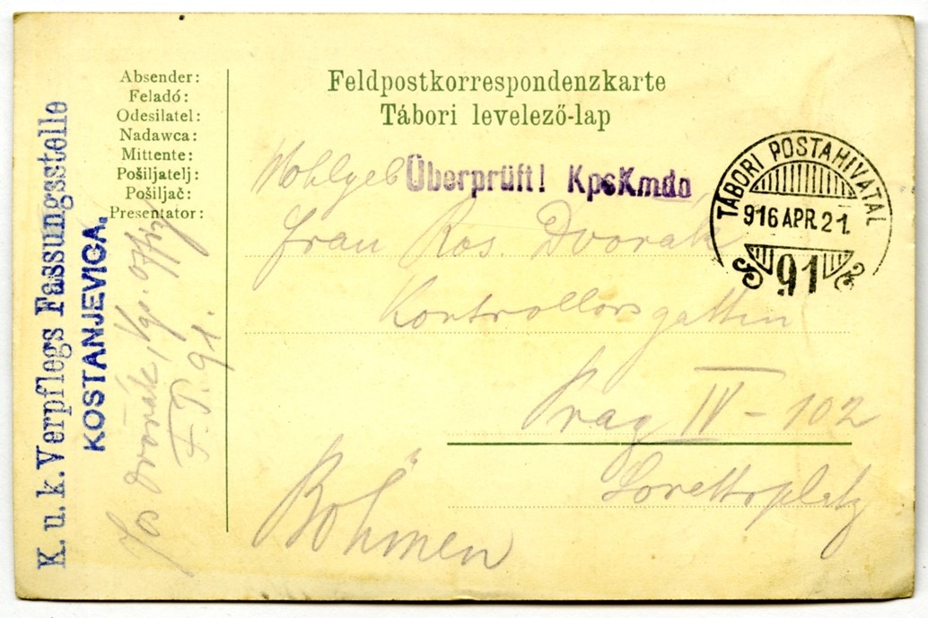 Náhledový obrázek Korespondence Josefa Dvořáka - 15