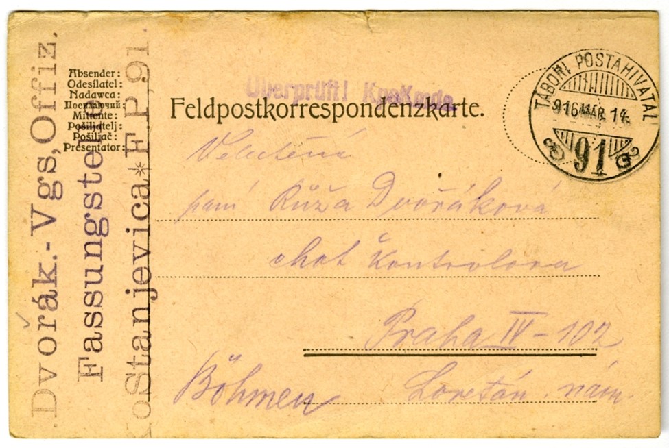 Náhledový obrázek Korespondence Josefa Dvořáka - 49