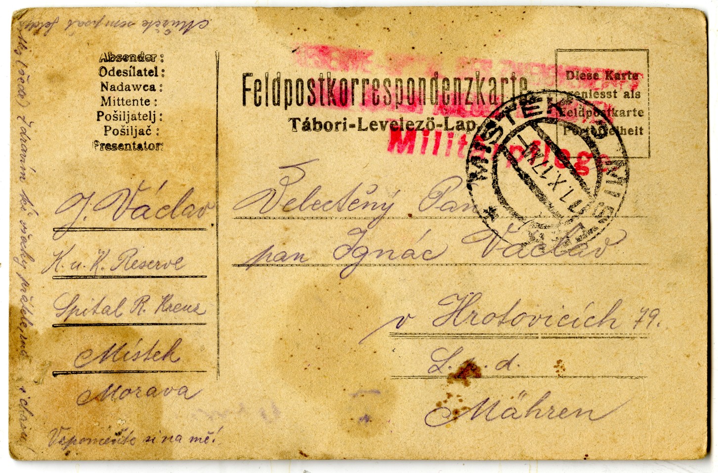 Náhledový obrázek Korespondence bratří Václavů - 24