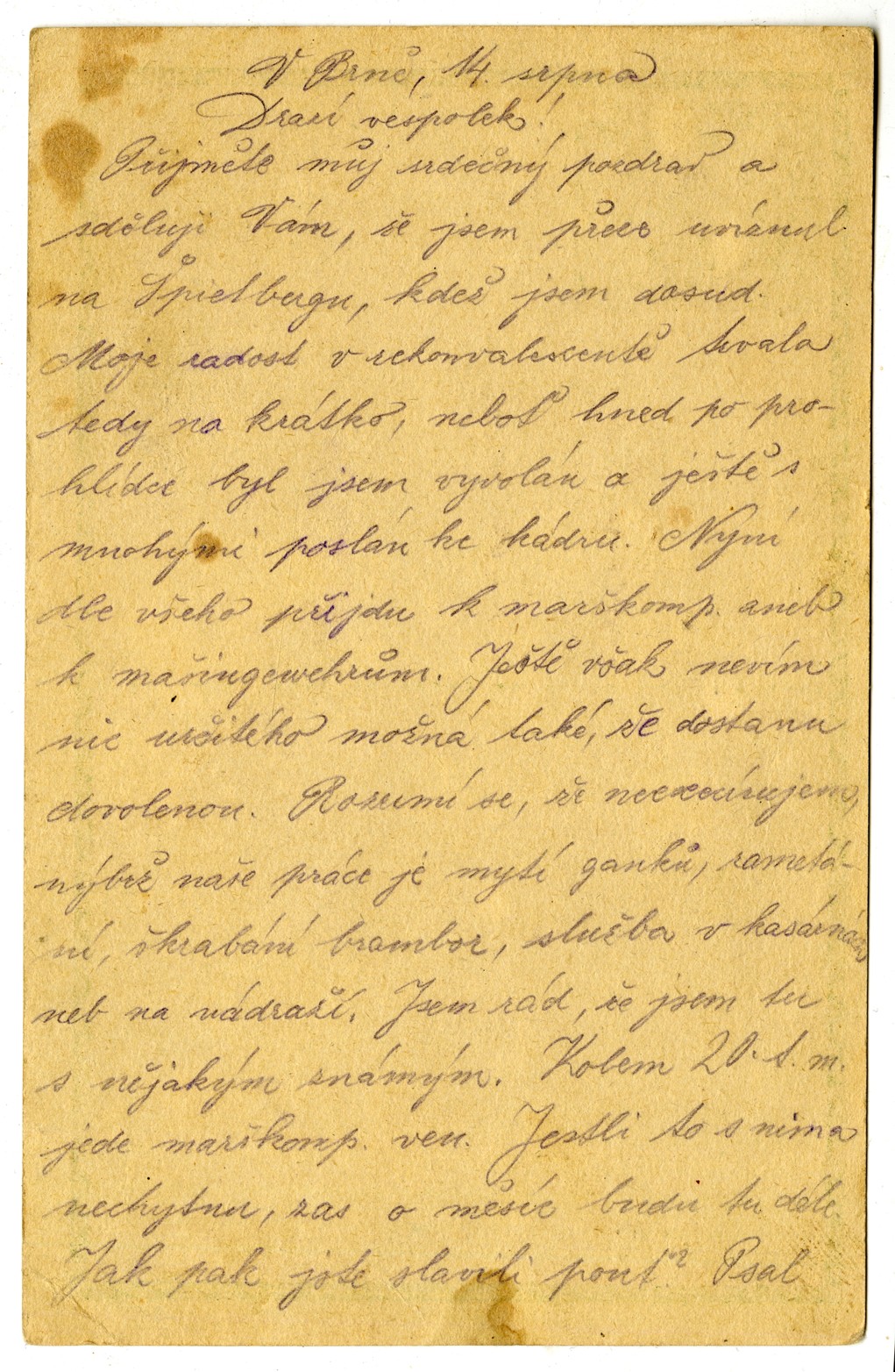 Náhledový obrázek Korespondence bratří Václavů - 27
