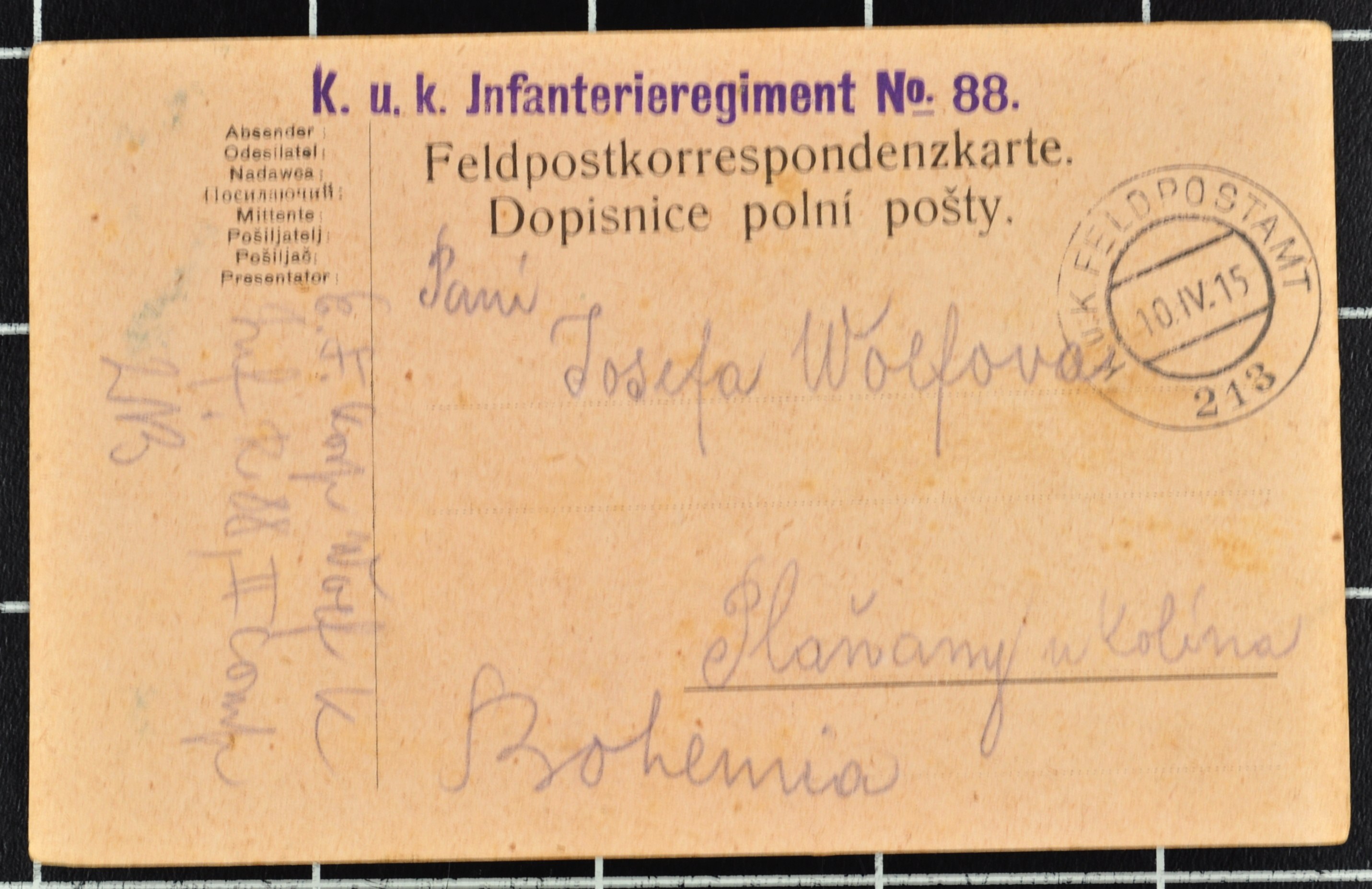 Náhledový obrázek Korespondence Karla Wolfa - 174