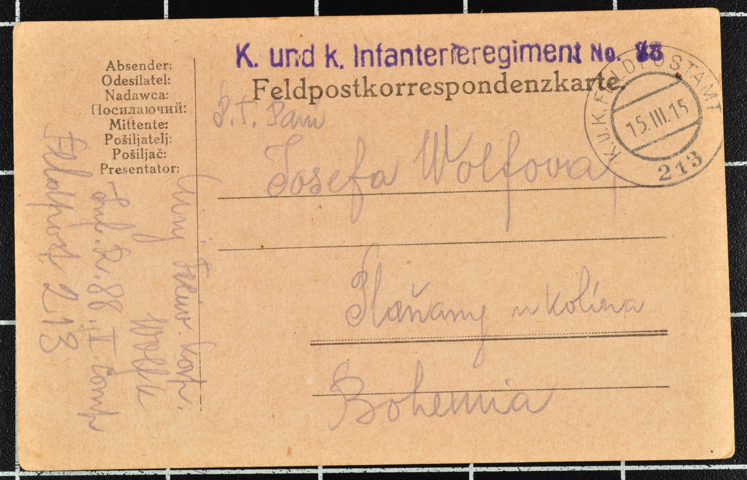 Náhledový obrázek Korespondence Karla Wolfa - 142