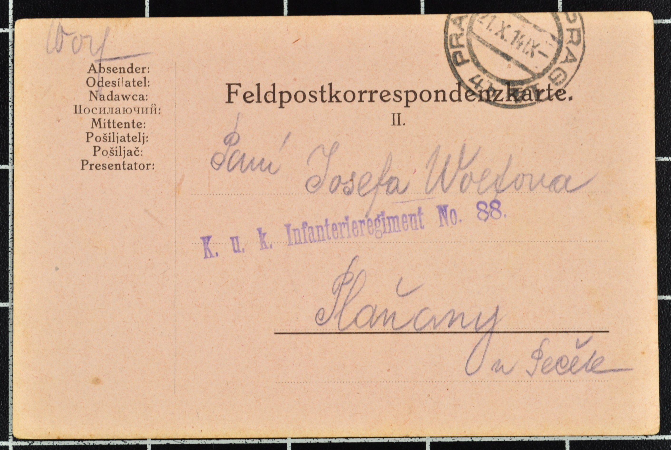 Náhledový obrázek Korespondence Karla Wolfa - 72