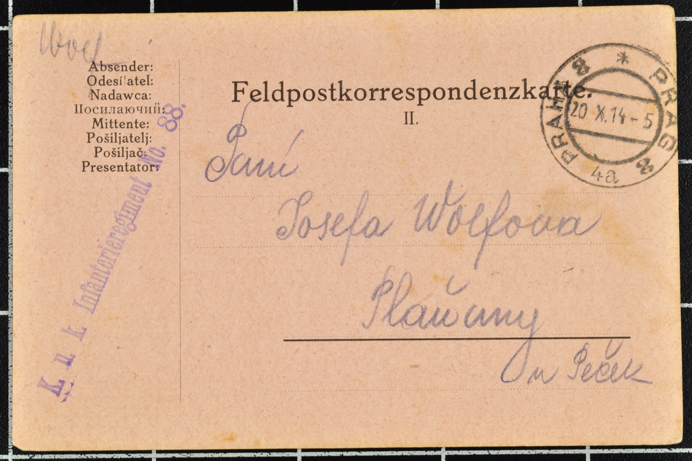 Náhledový obrázek Korespondence Karla Wolfa - 70