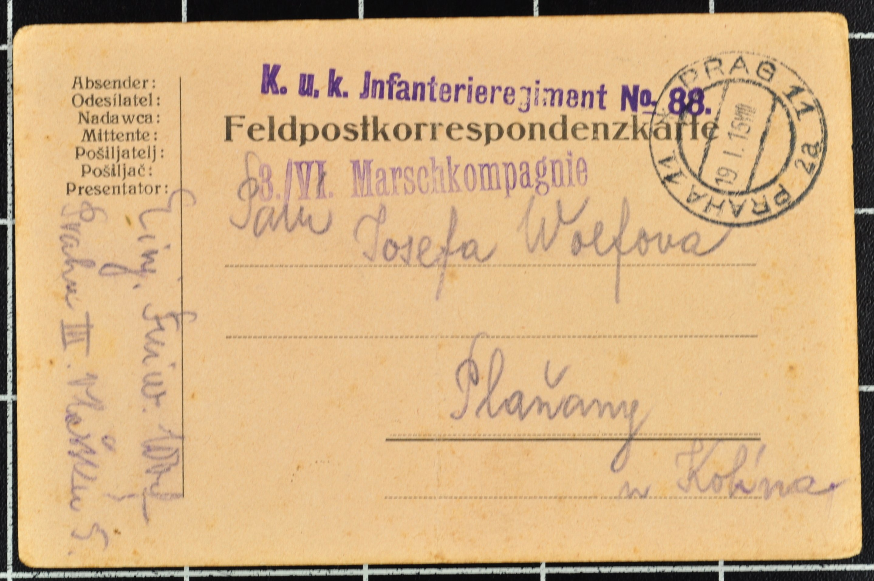 Náhledový obrázek Korespondence Karla Wolfa - 92
