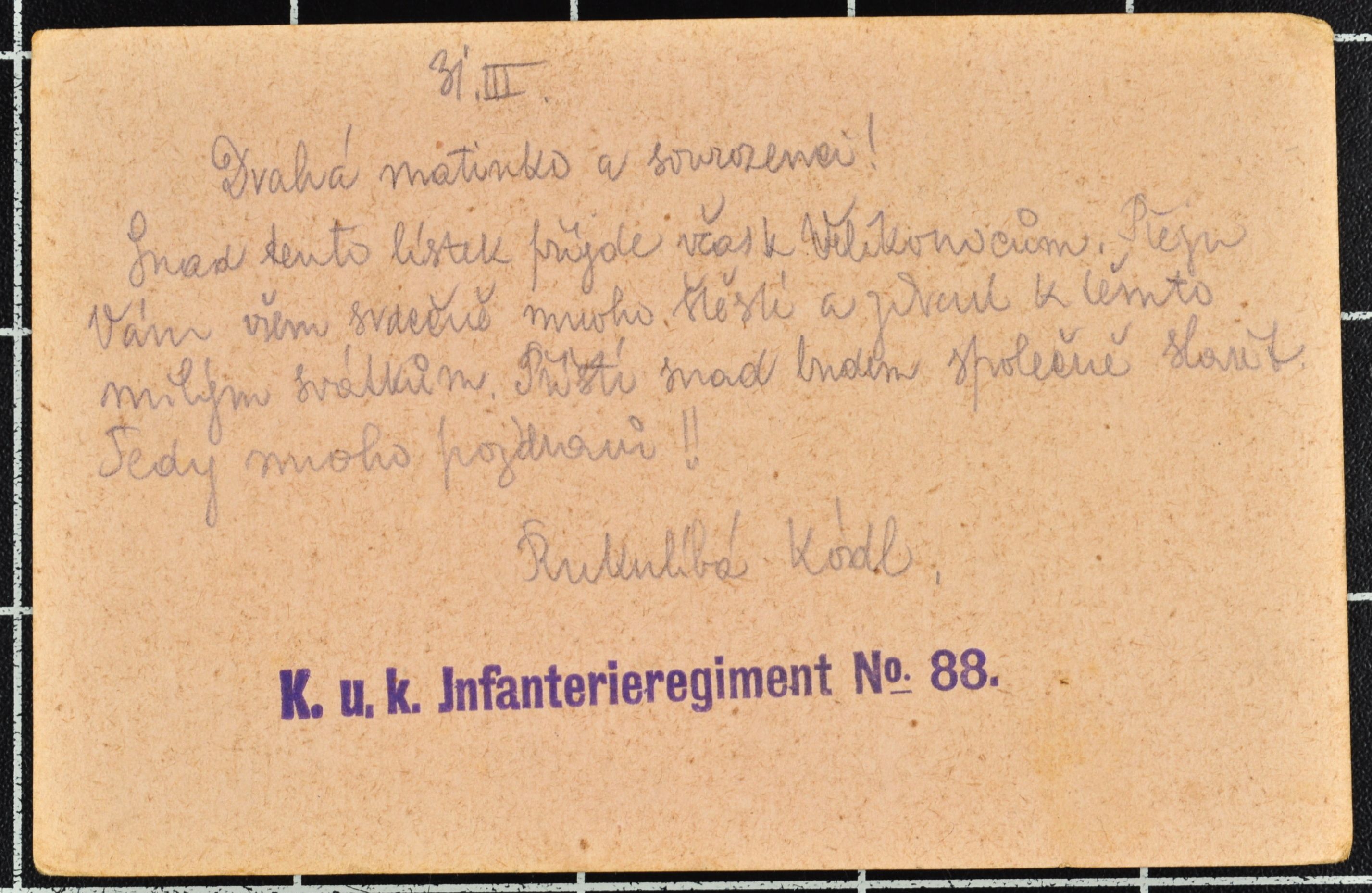 Náhledový obrázek Korespondence Karla Wolfa - 167