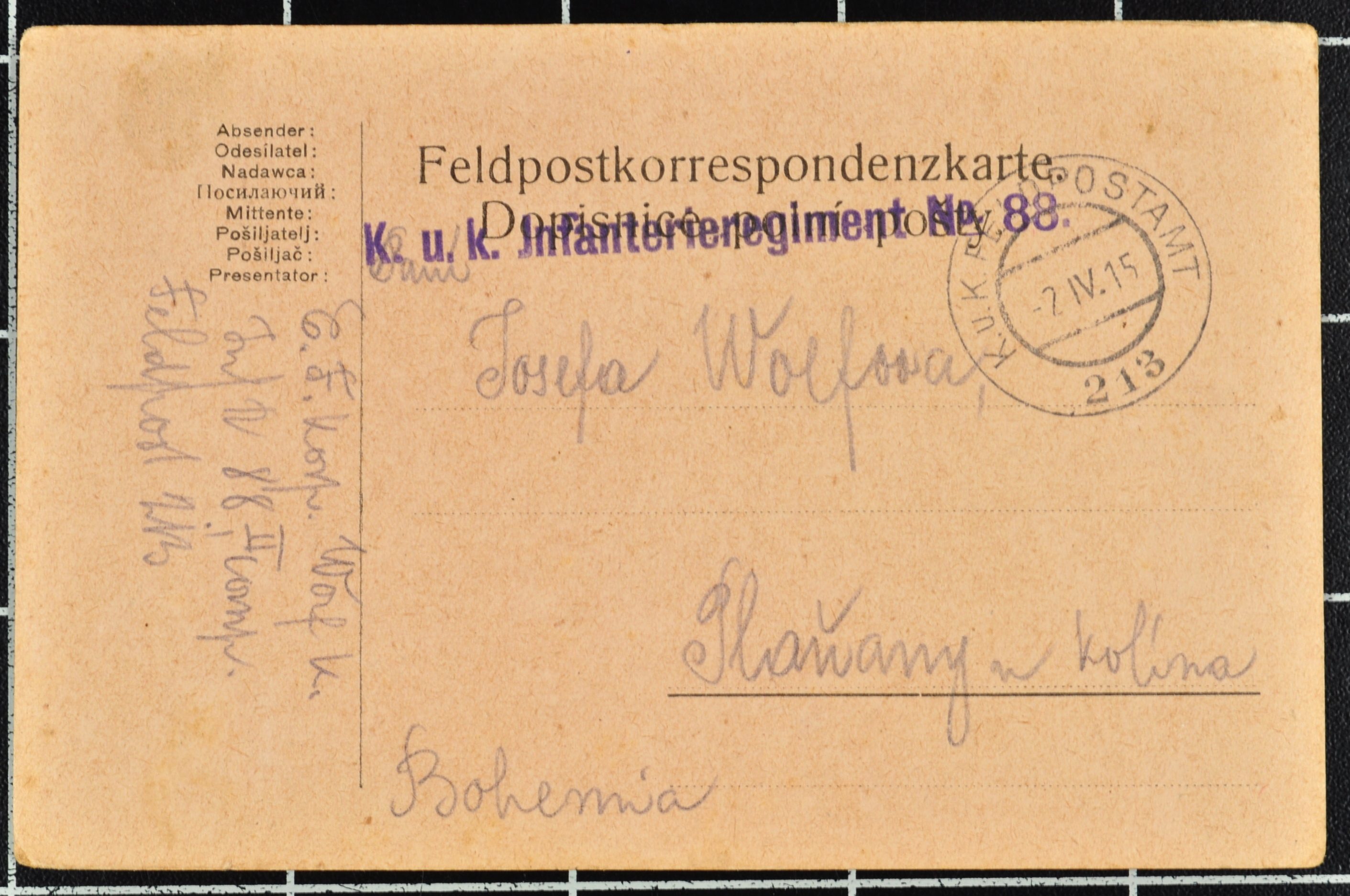 Náhledový obrázek Korespondence Karla Wolfa - 168