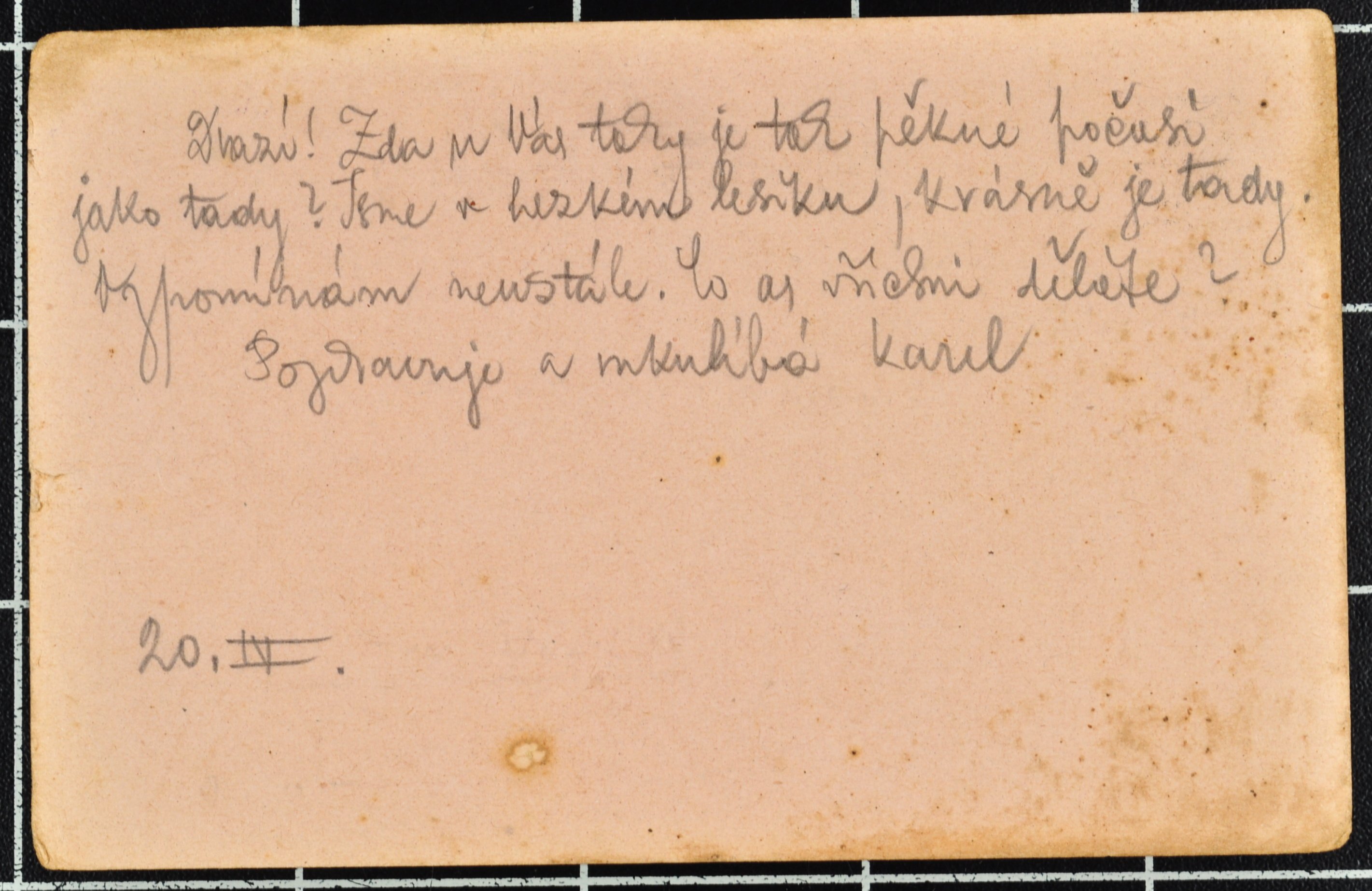 Náhledový obrázek Korespondence Karla Wolfa - 193