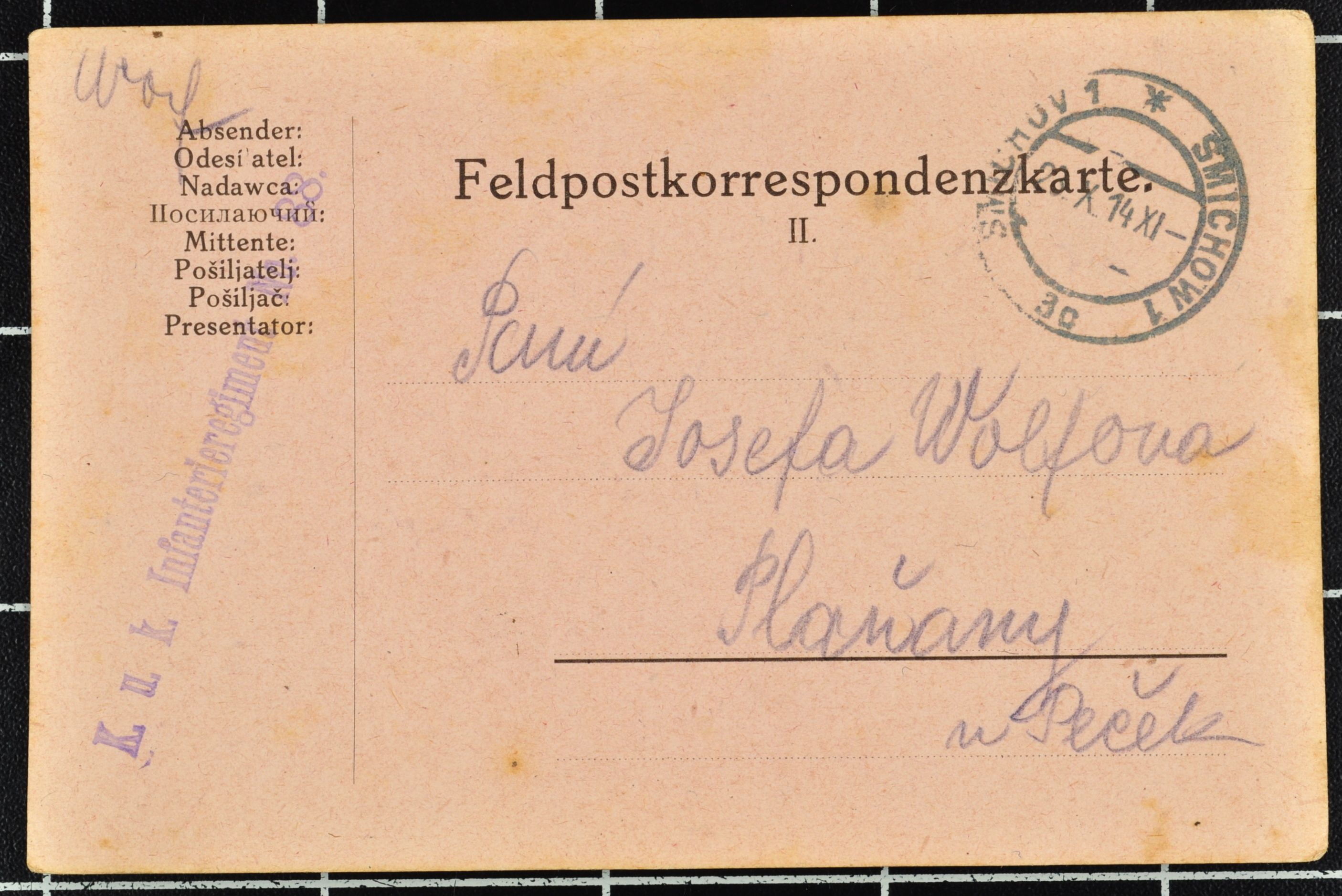 Náhledový obrázek Korespondence Karla Wolfa - 74