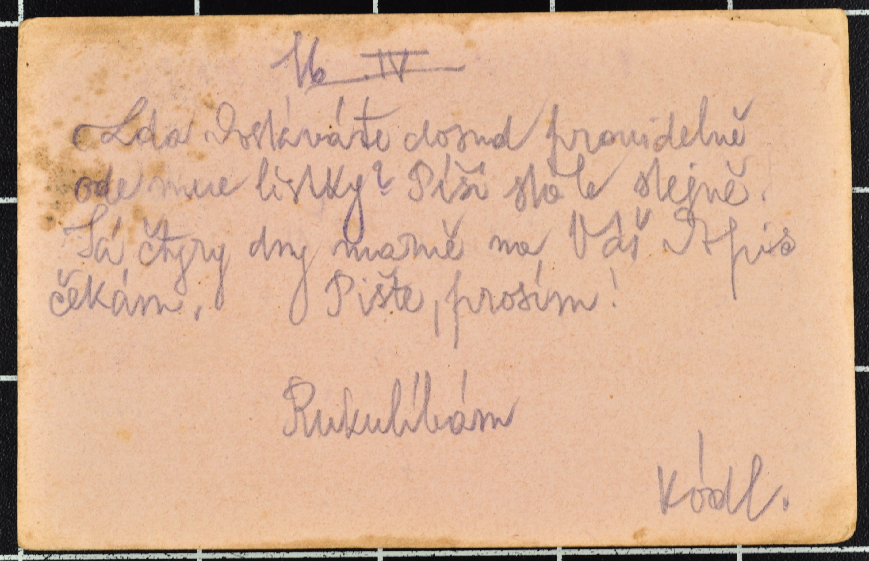 Náhledový obrázek Korespondence Karla Wolfa - 185
