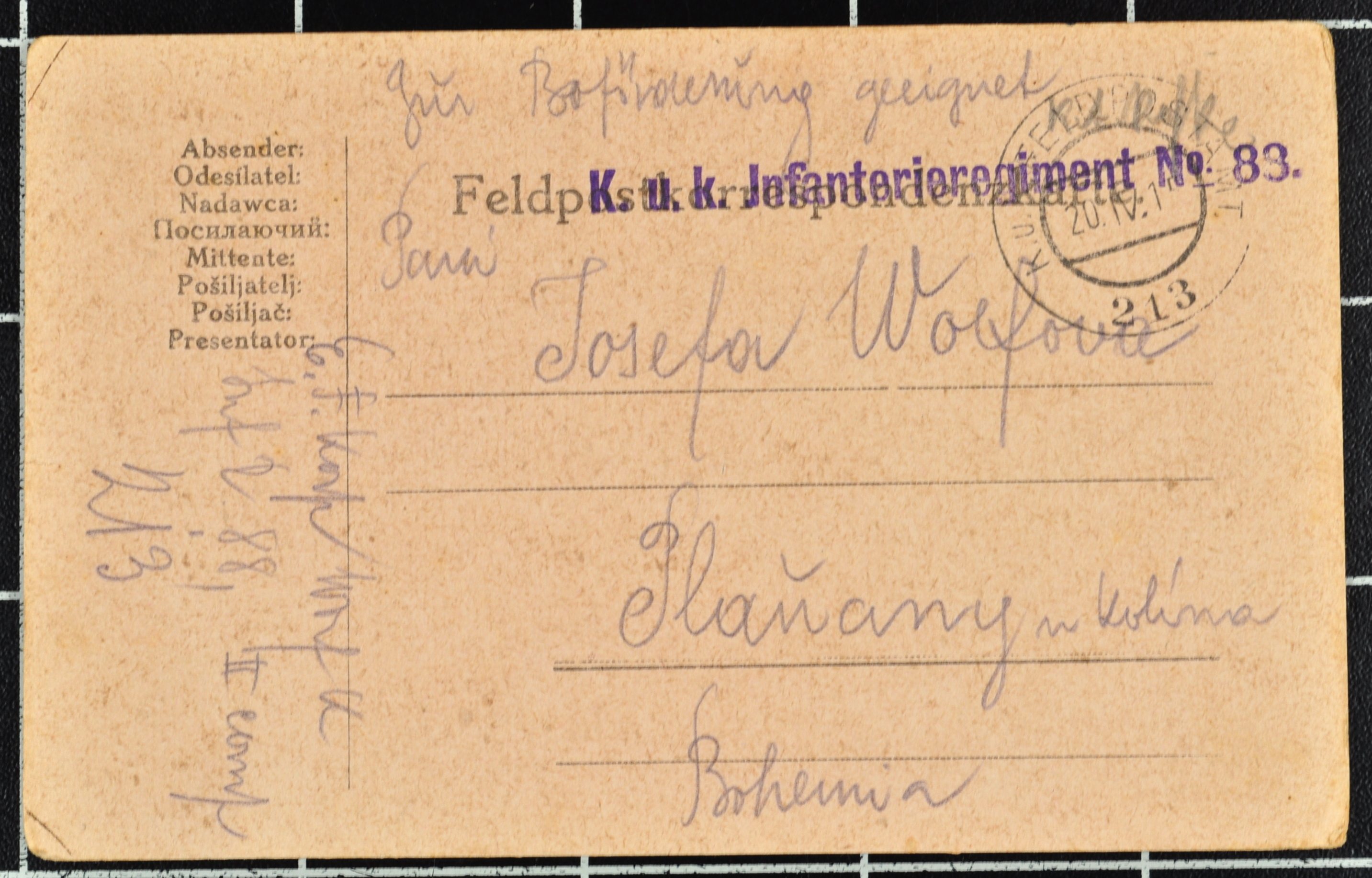 Náhledový obrázek Korespondence Karla Wolfa - 190
