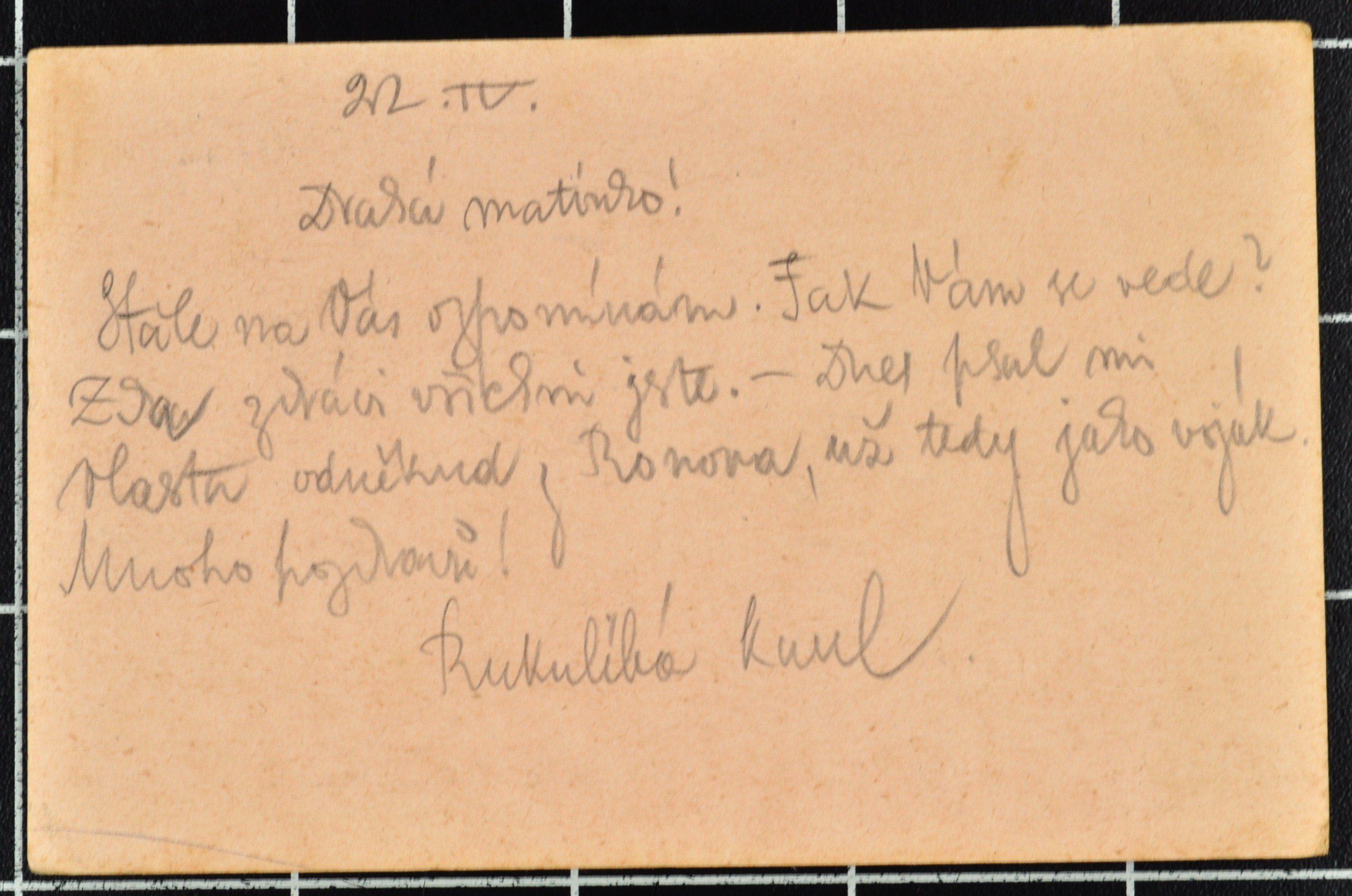 Náhledový obrázek Korespondence Karla Wolfa - 195