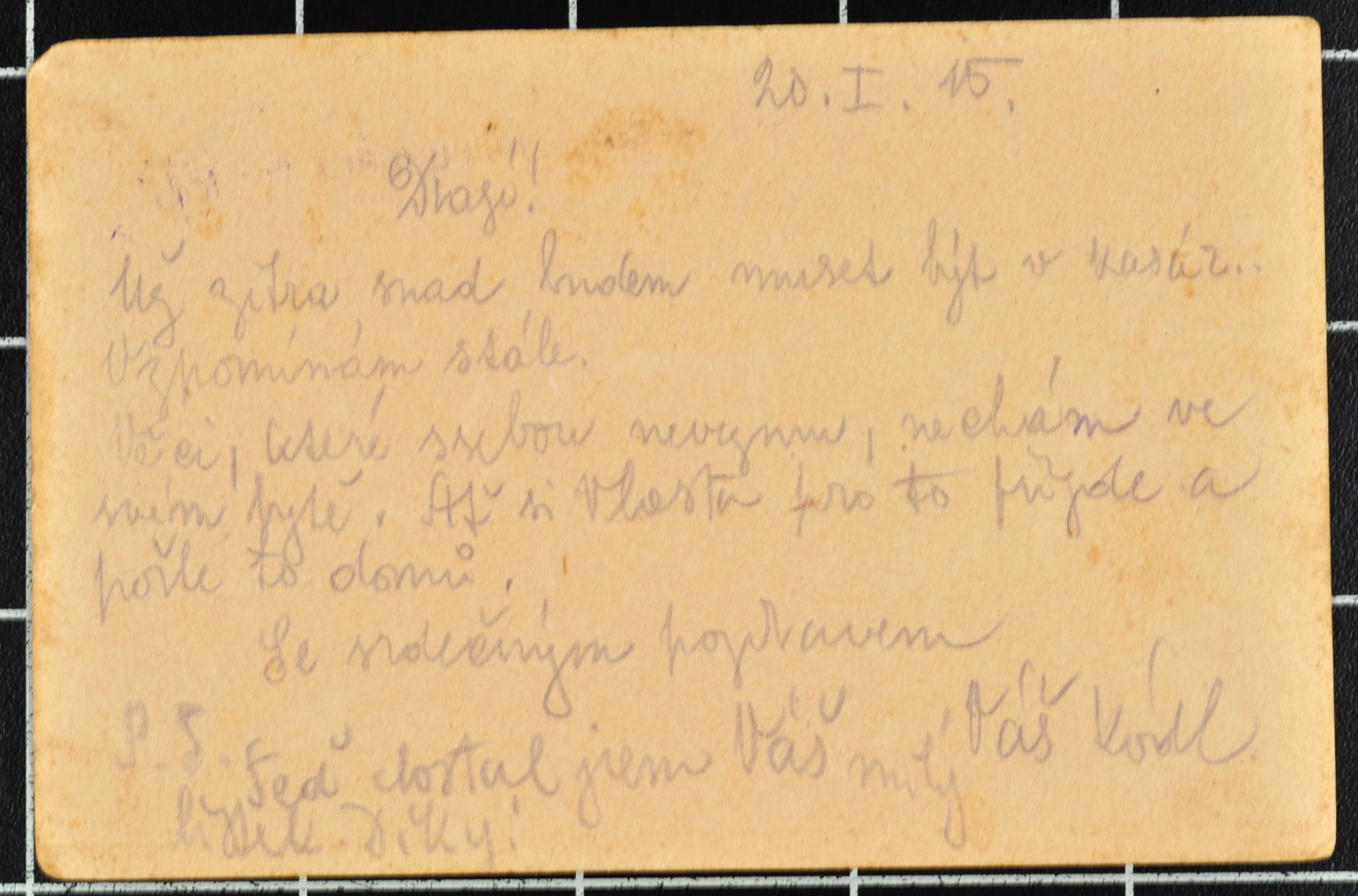 Náhledový obrázek Korespondence Karla Wolfa - 95