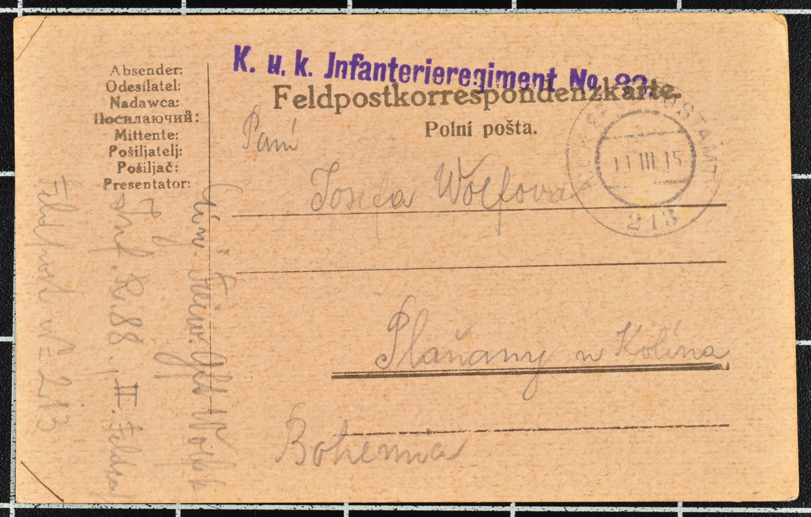 Náhledový obrázek Korespondence Karla Wolfa - 136