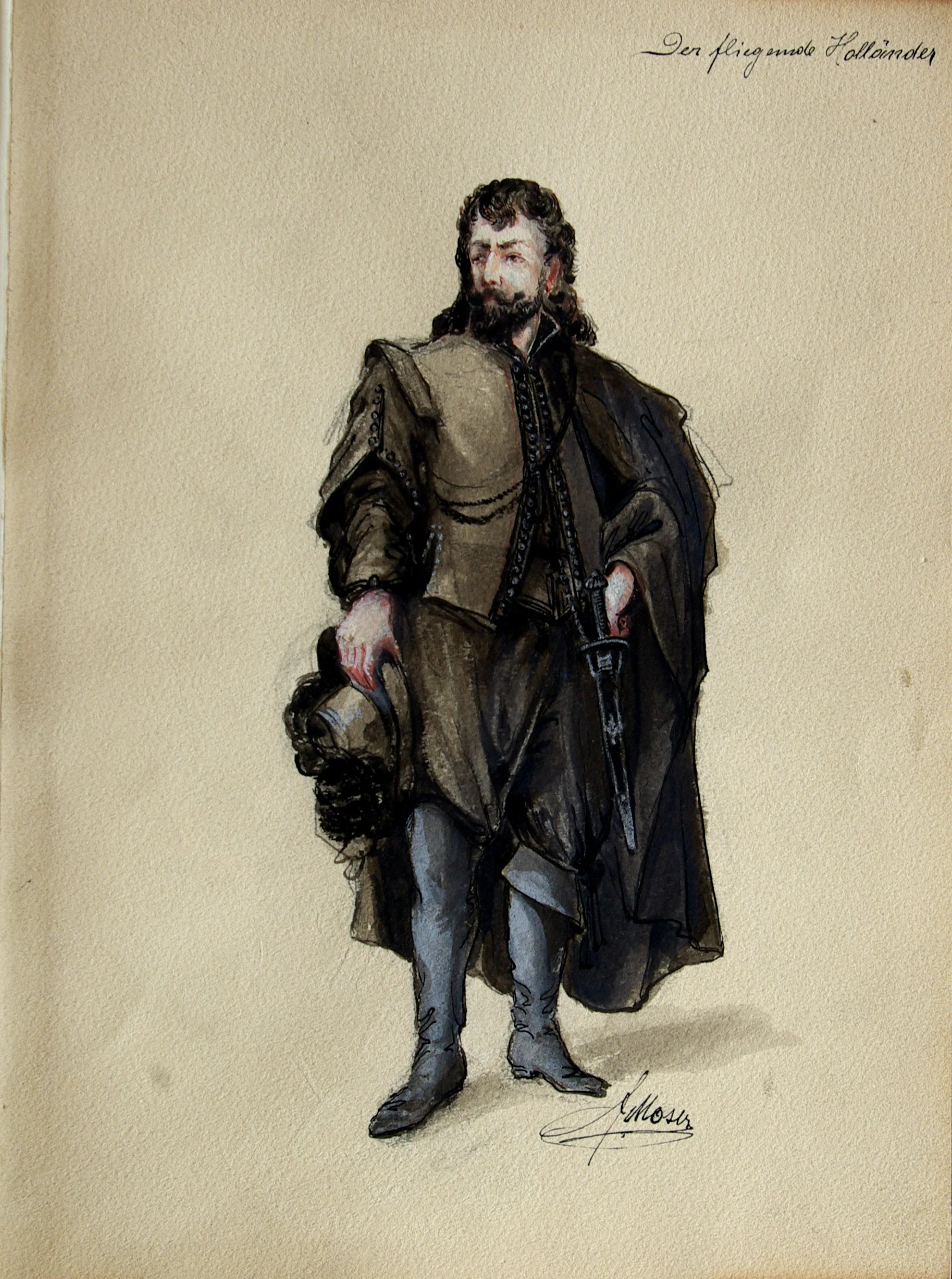 Náhledový obrázek předmětu Kostým z opery Bludný Holanďan (Richard Wagner)