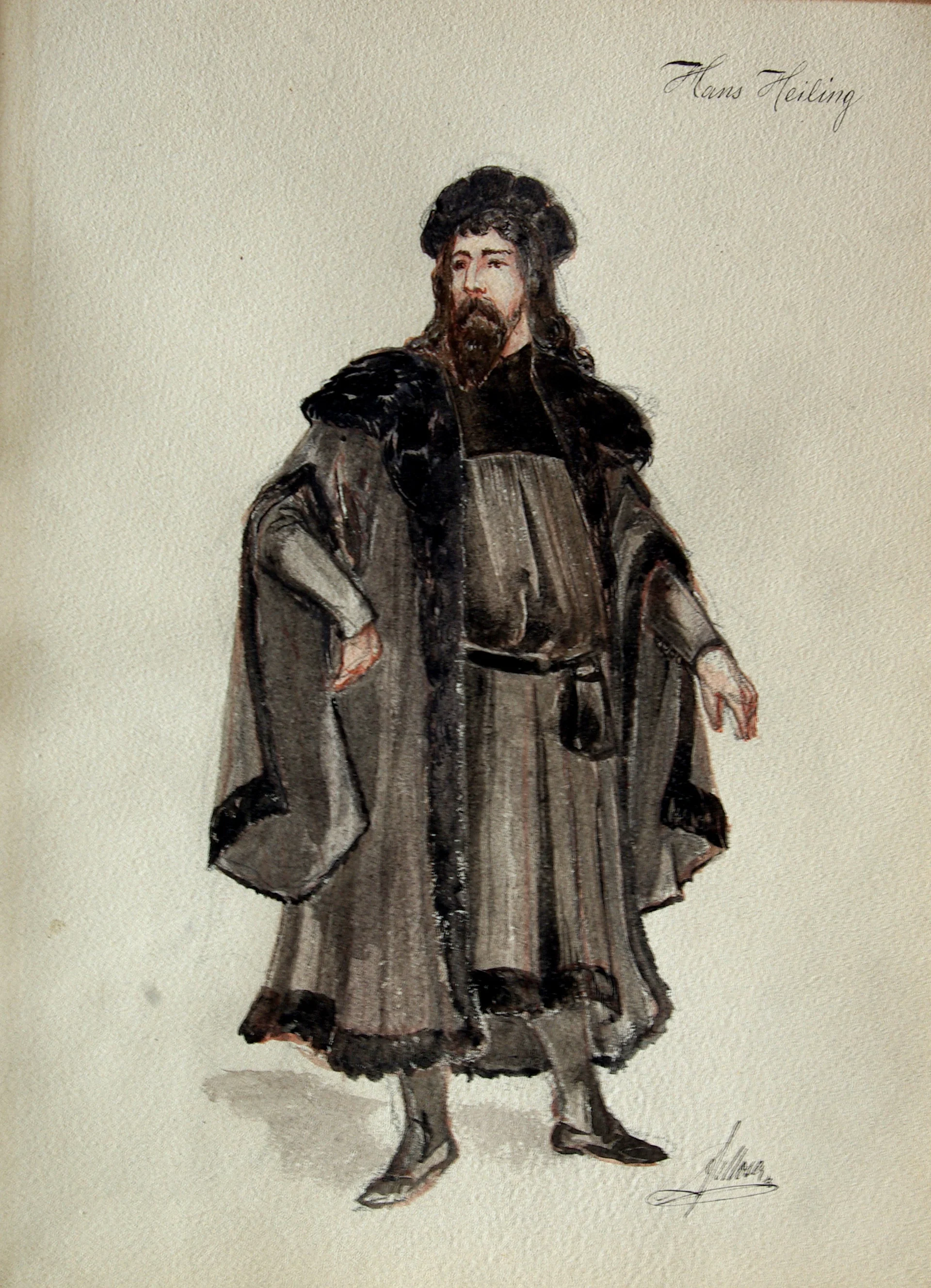 Náhledový obrázek předmětu Kostým z opery Hans Heiling (Heinrich Marschner)