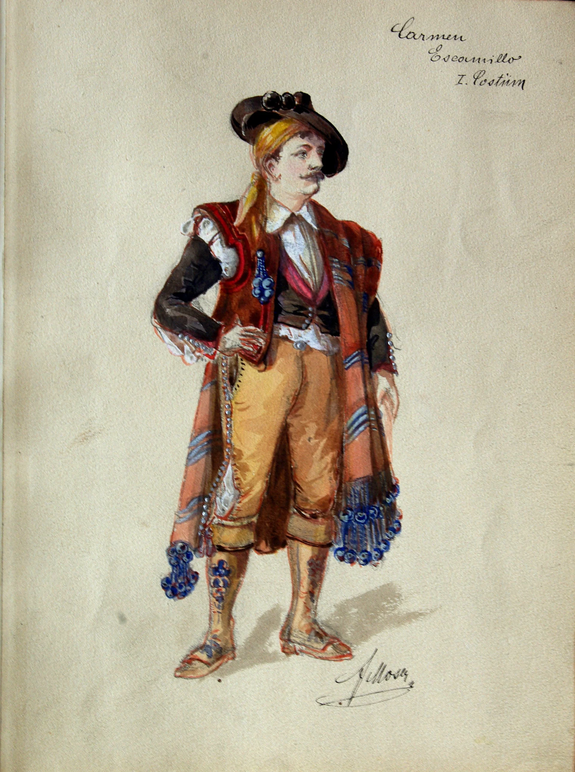 Náhledový obrázek předmětu Escamillo z opery Carmen (Georges Bizet)