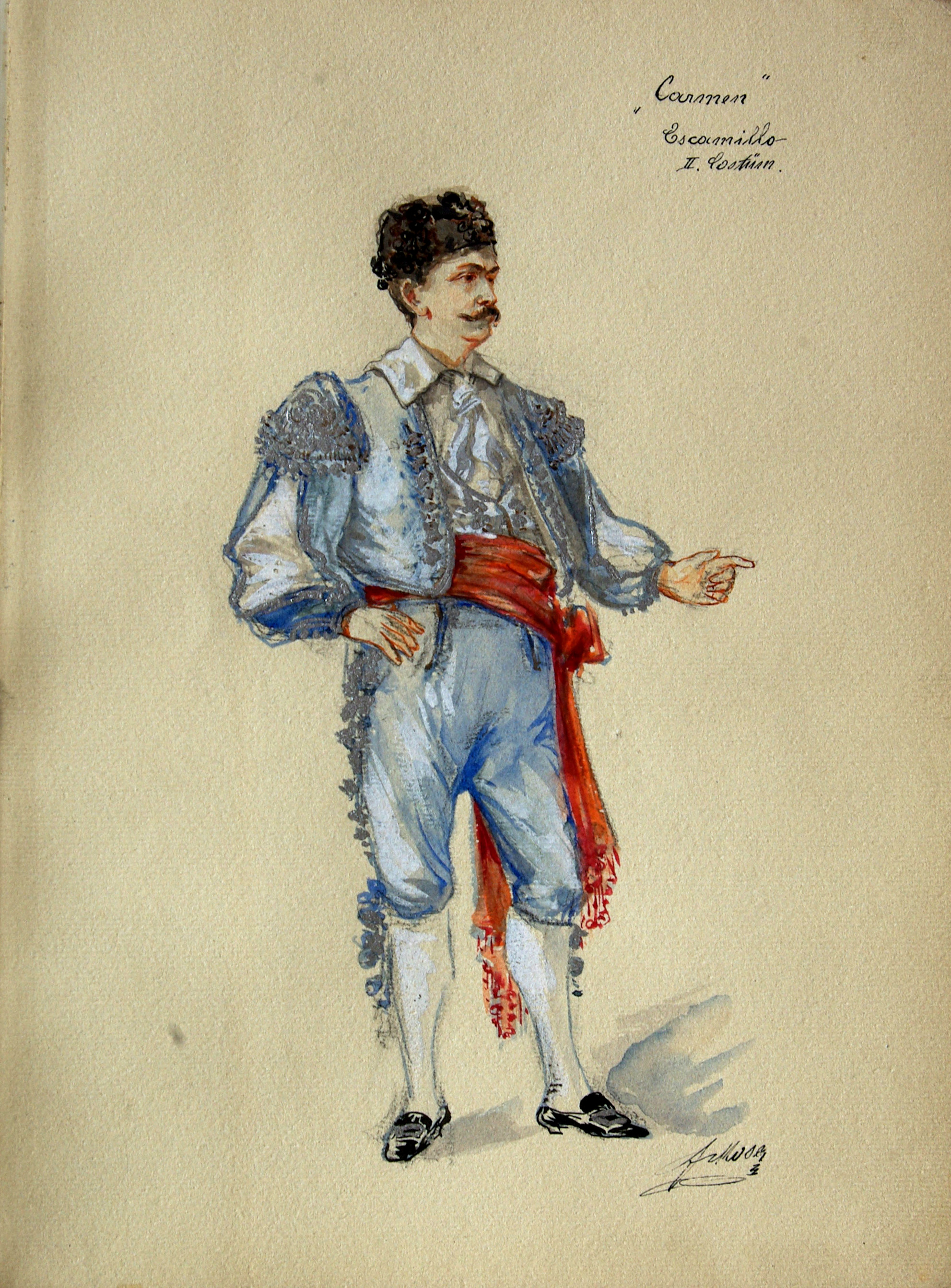 Náhledový obrázek Escamillo z opery Carmen (Georges Bizet) - 1