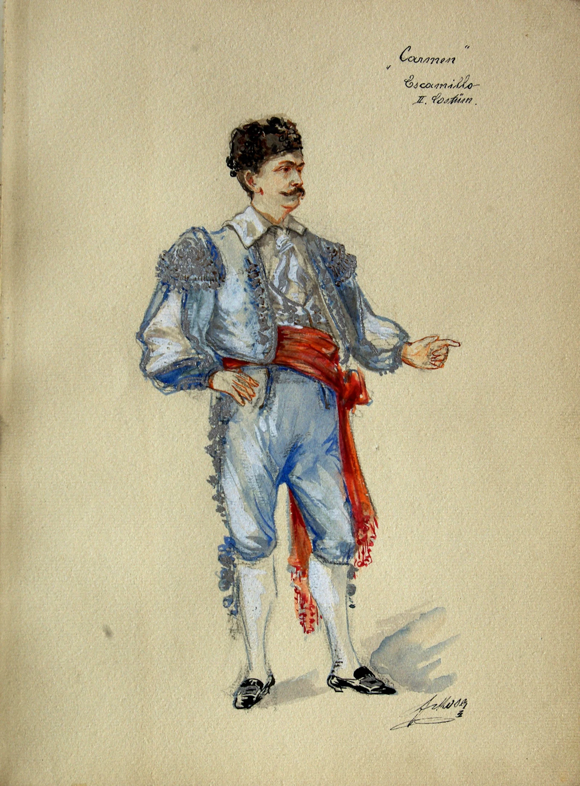 Náhledový obrázek předmětu Escamillo z opery Carmen (Georges Bizet)