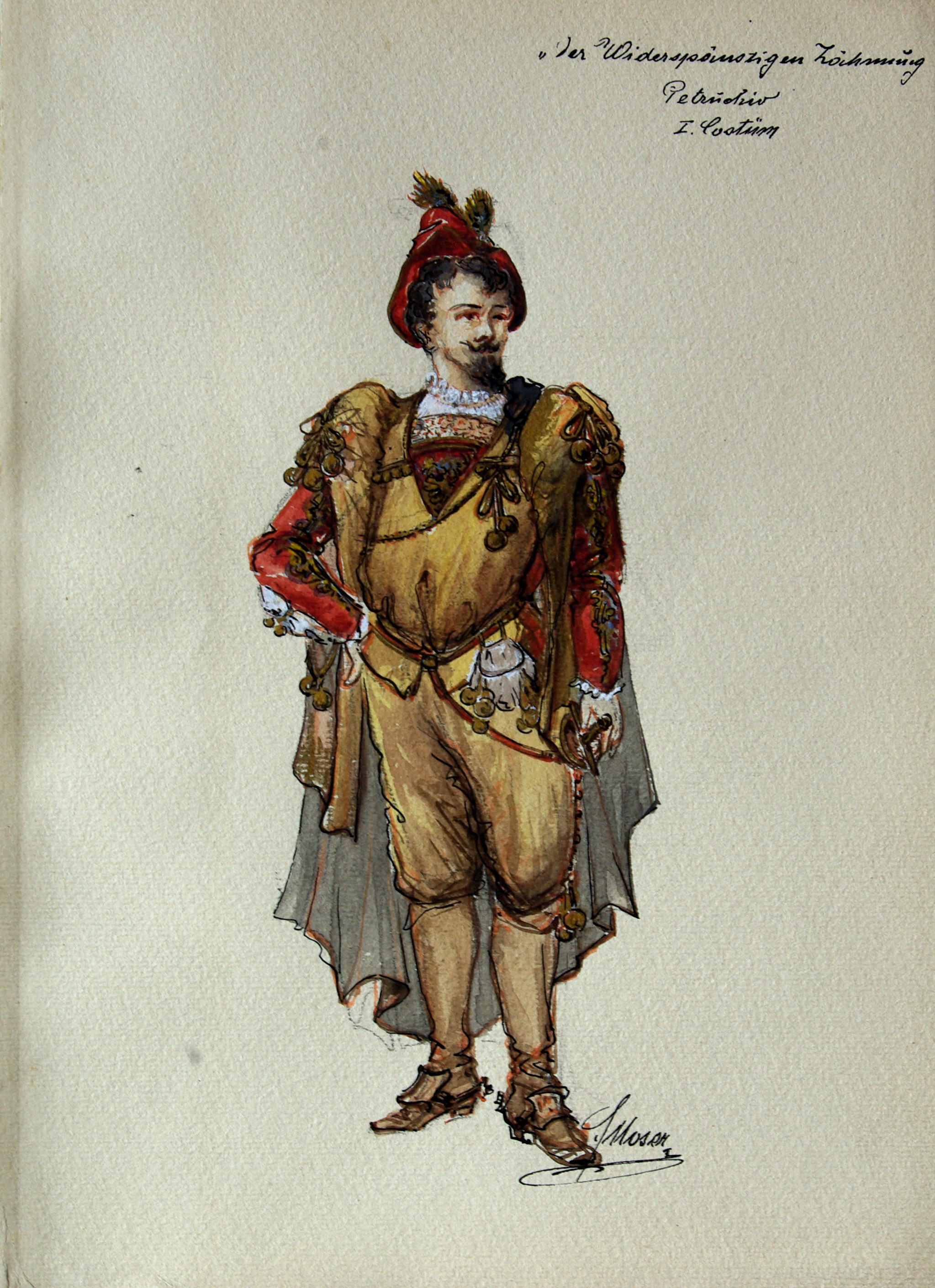 Náhledový obrázek Petruchio ze Shakespearovy hry Zkrocení zlé ženy - 1