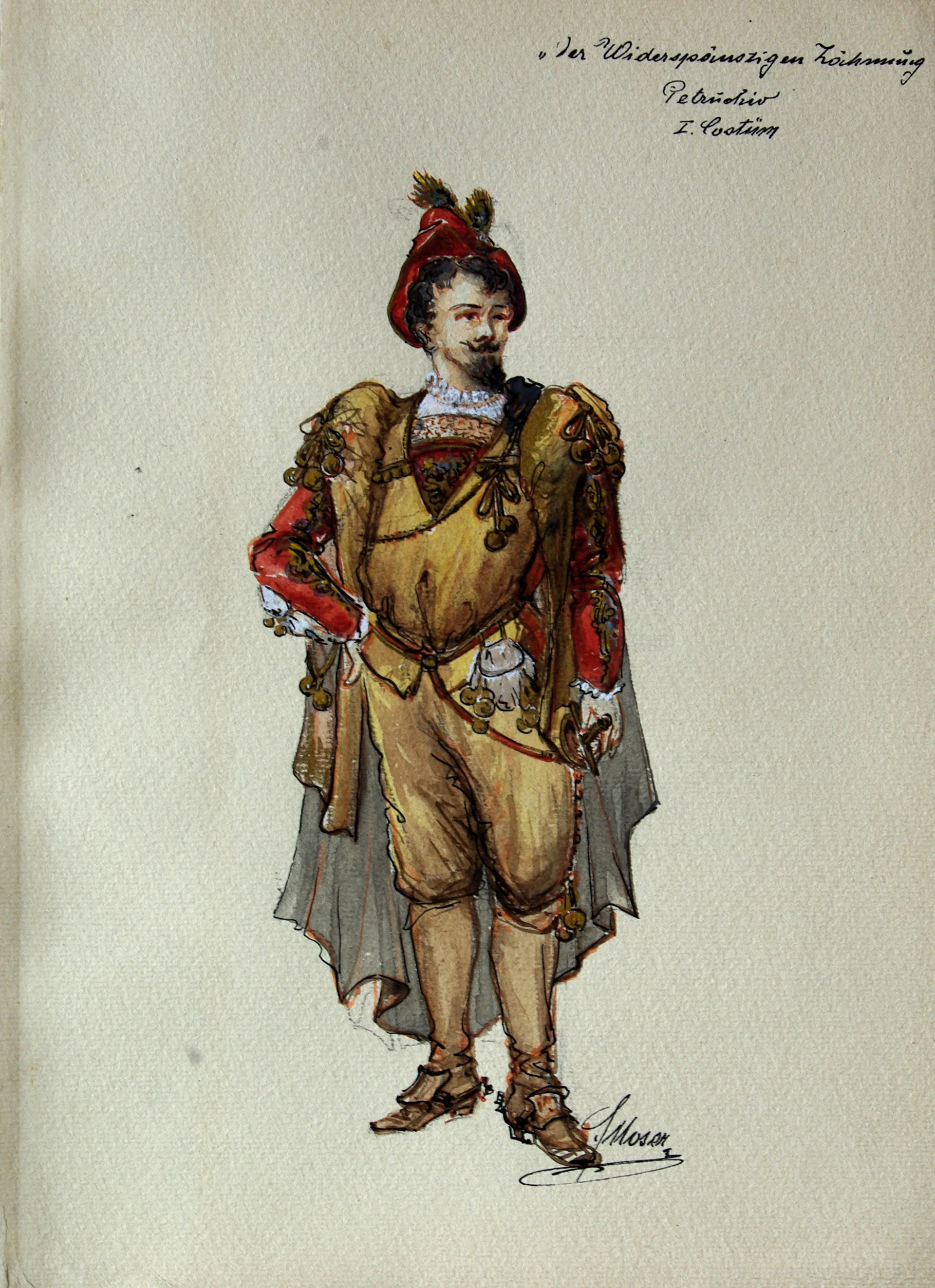 Náhledový obrázek předmětu Petruchio ze Shakespearovy hry Zkrocení zlé ženy