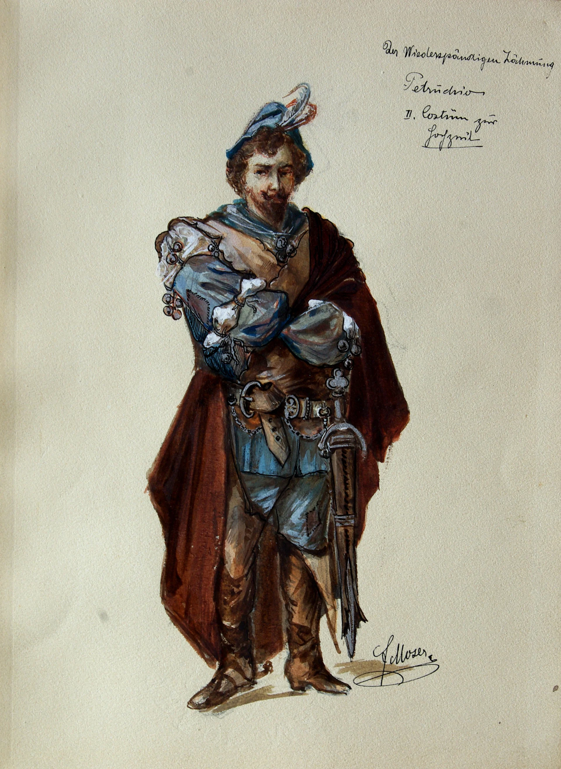Náhledový obrázek předmětu Petruchio ze Shakespearovy hry Zkrocení zlé ženy