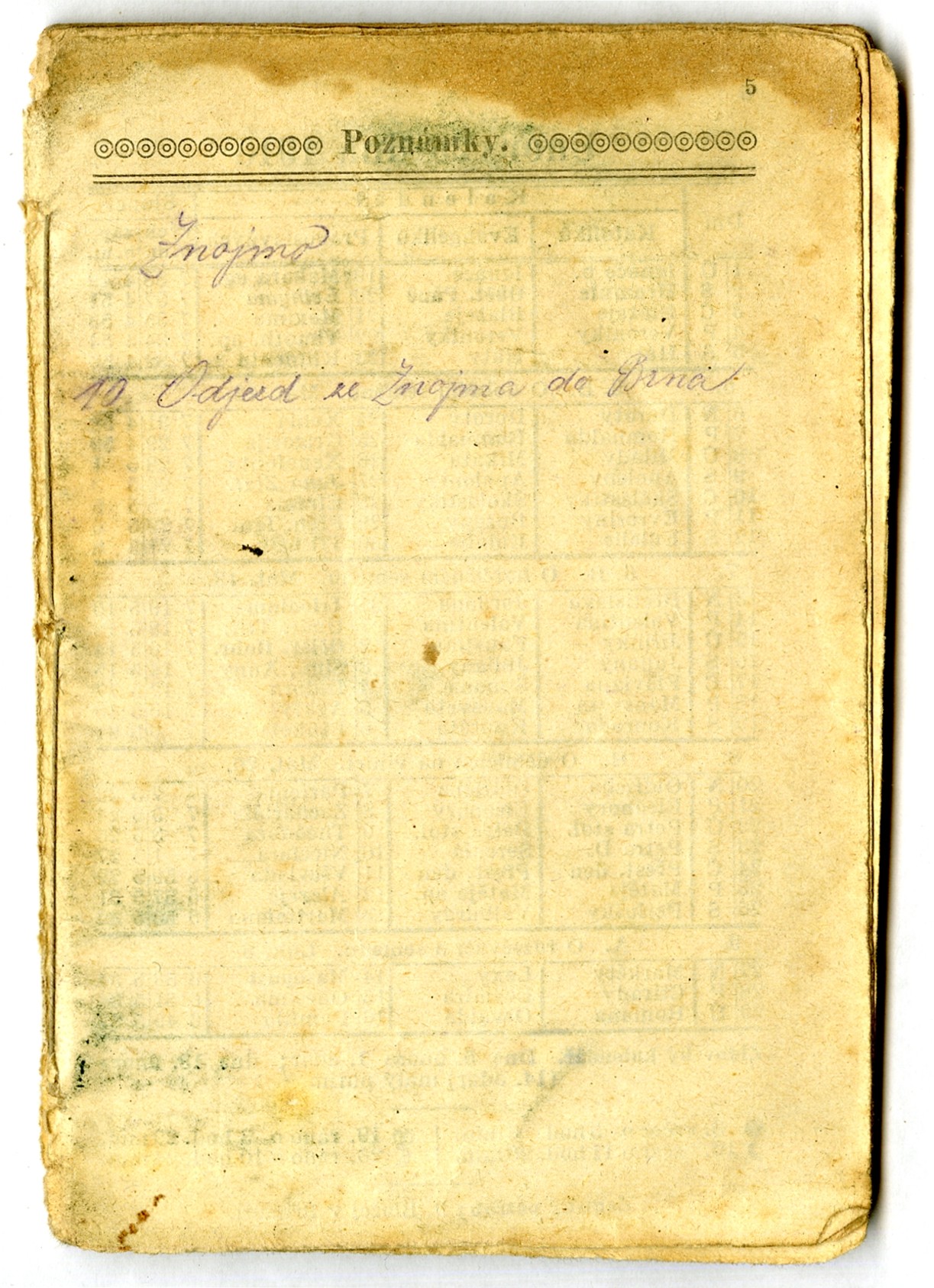 Náhledový obrázek Zápisníky Jana Václava - 137
