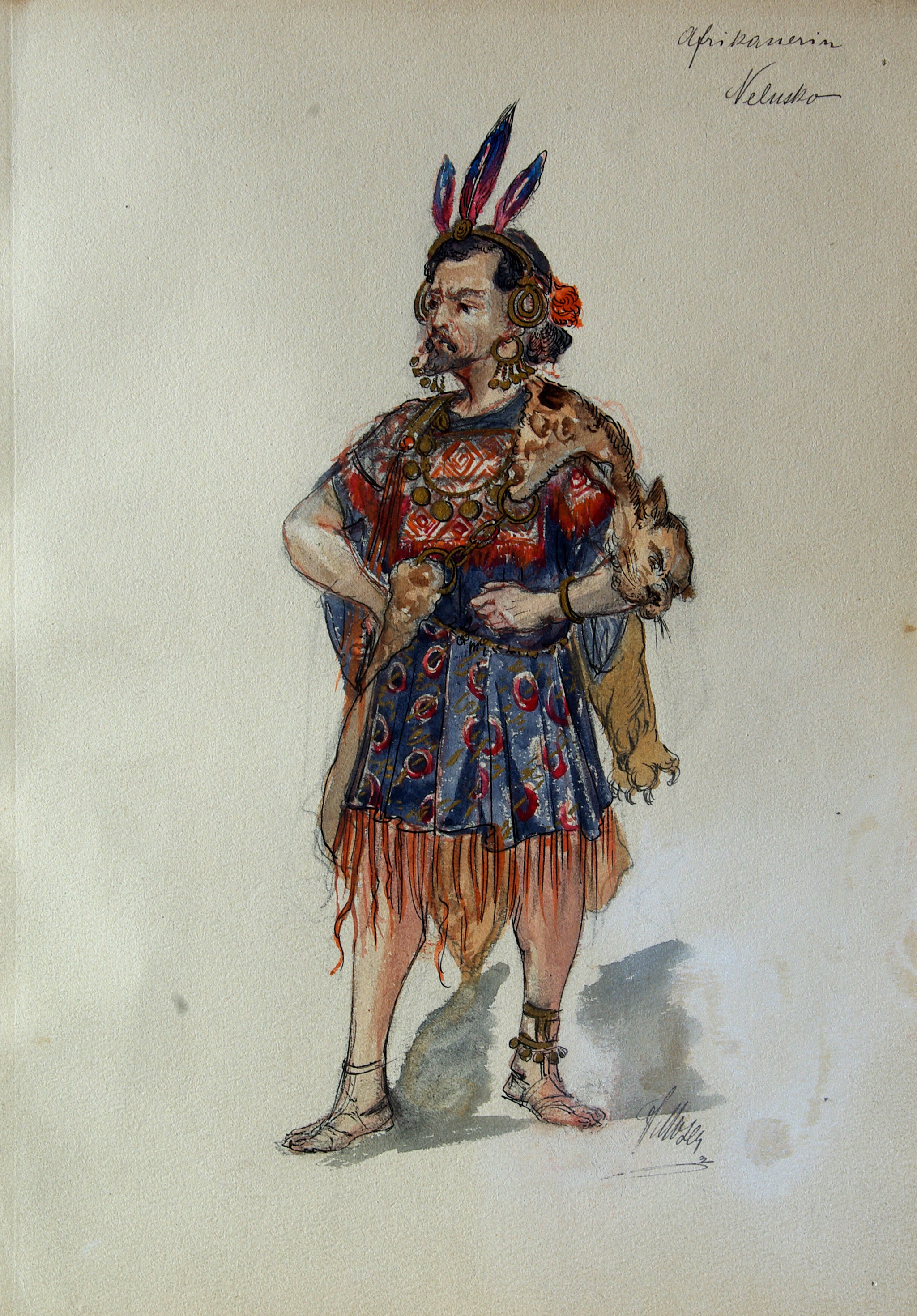 Náhledový obrázek Nelusco z opery Afričanka (Giacomo Meyerbeer) - 1