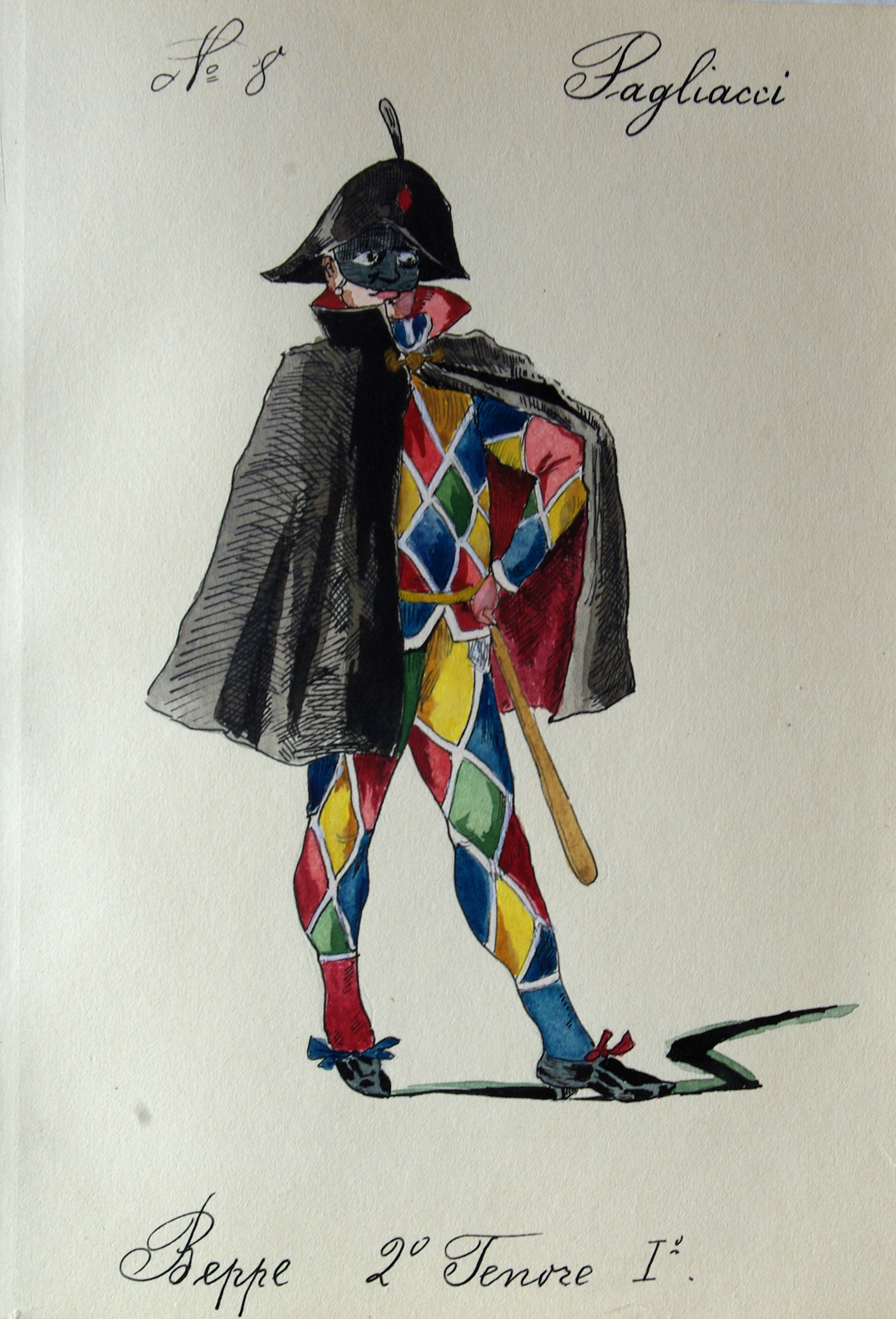 Náhledový obrázek Beppe z opery Komedianti (Ruggero Leoncavallo) - 1