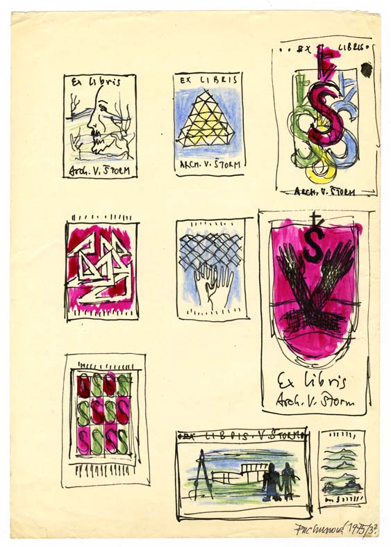 Náhledový obrázek Exlibris - 1