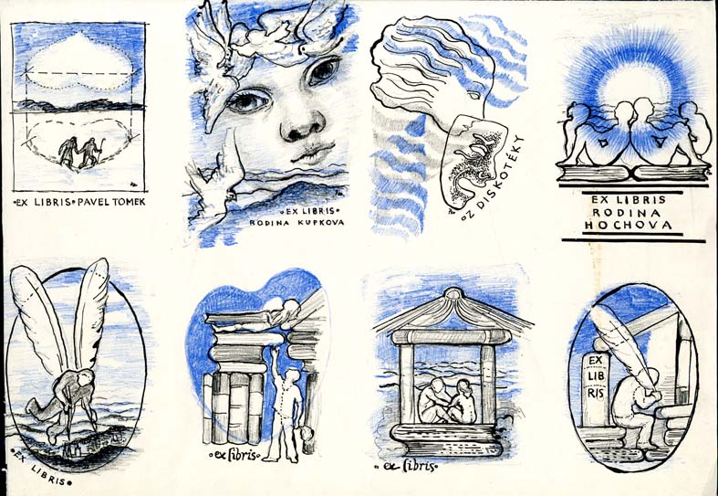 Náhledový obrázek Exlibris - 1