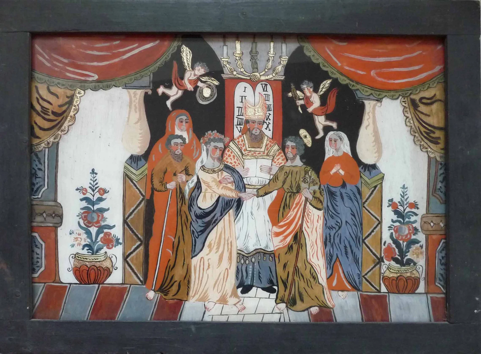 Náhledový obrázek předmětu Zasnoubení Panny Marie a sv. Josefa
