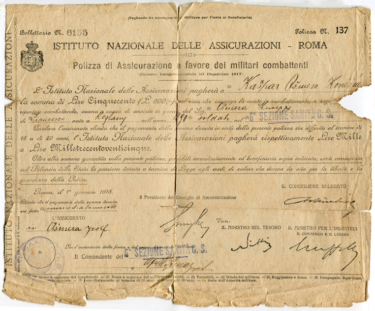 Náhledový obrázek Dokumenty Josefa Ošmery - 10
