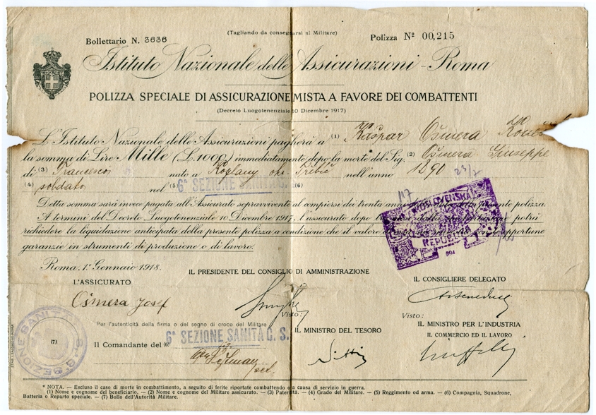 Náhledový obrázek Dokumenty Josefa Ošmery - 12