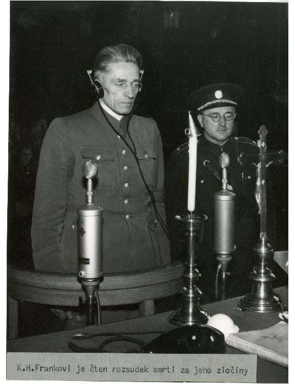 Náhledový obrázek K. H. Frank před lidovým soudem v Praze - 1