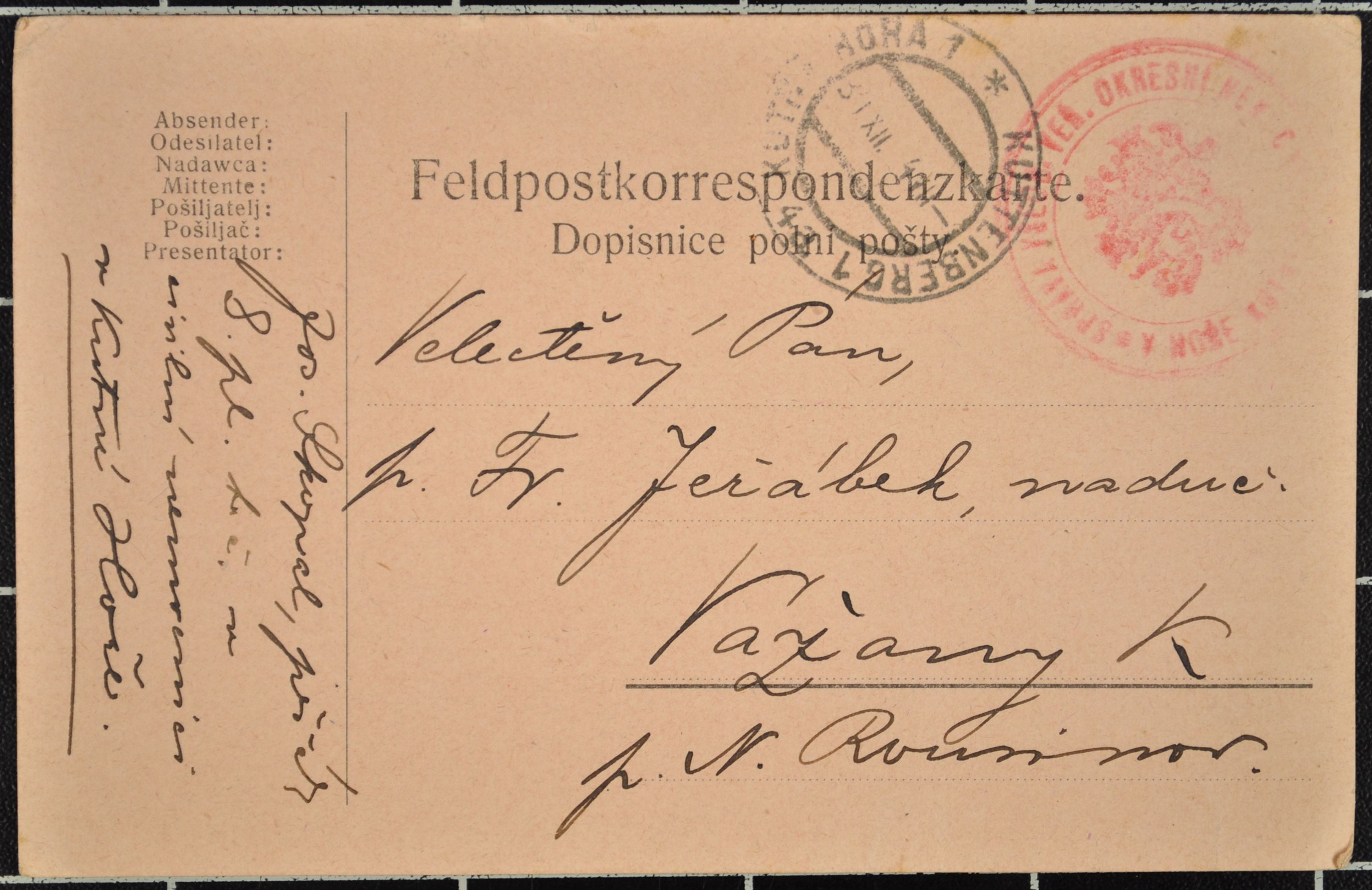 Náhledový obrázek Korespondence Josefa Skopala - 18