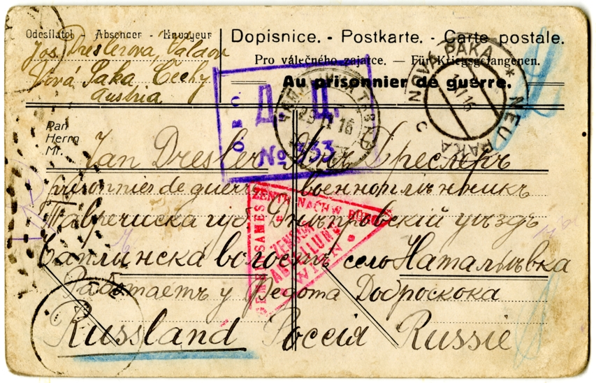 Náhledový obrázek Korespondence Jana Dreslera - 23