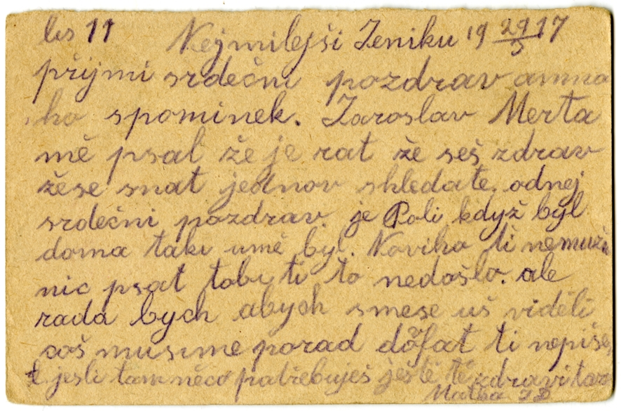Náhledový obrázek Korespondence Jana Dreslera - 20