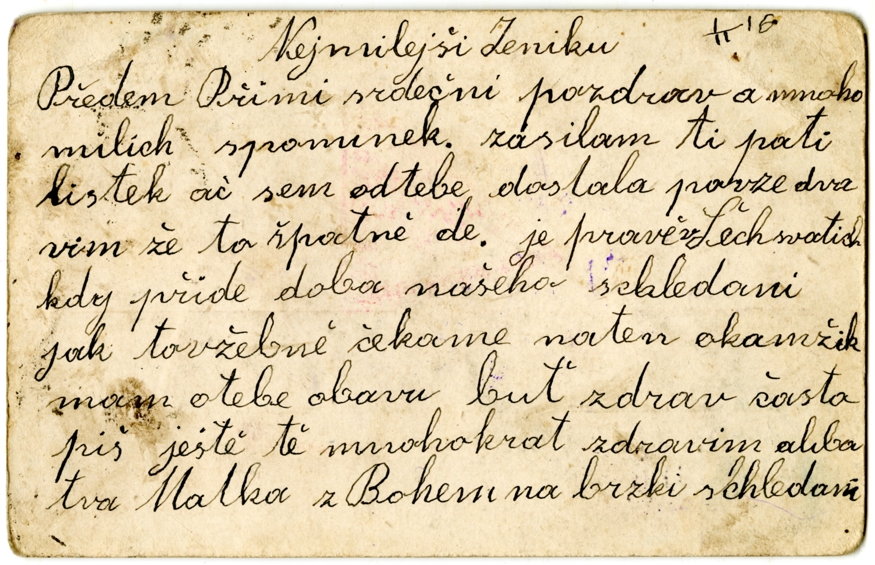 Náhledový obrázek Korespondence Jana Dreslera - 22
