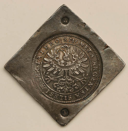 Náhledový obrázek Šestitolarová klipa slezských stavů z roku 1621 - 1