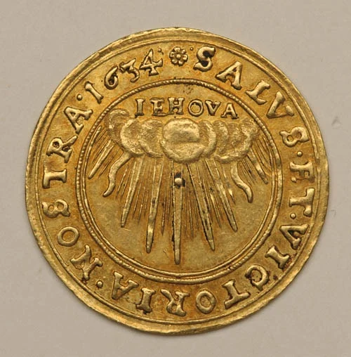 Náhledový obrázek předmětu Dukát slezských evanglických stavů z roku 1634