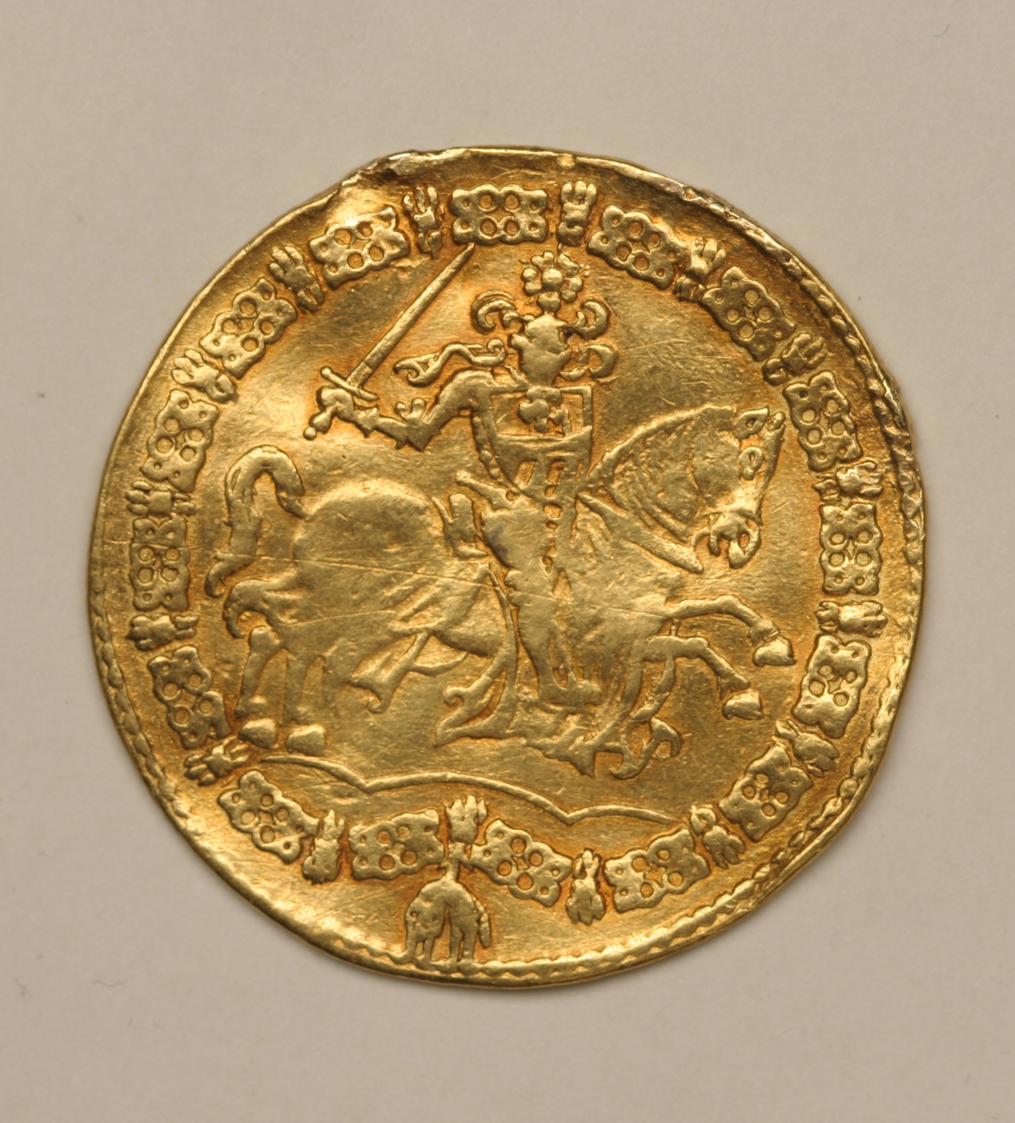Náhledový obrázek 3dukát bez letopočtu (1585) Viléma z Rožmberka - 2