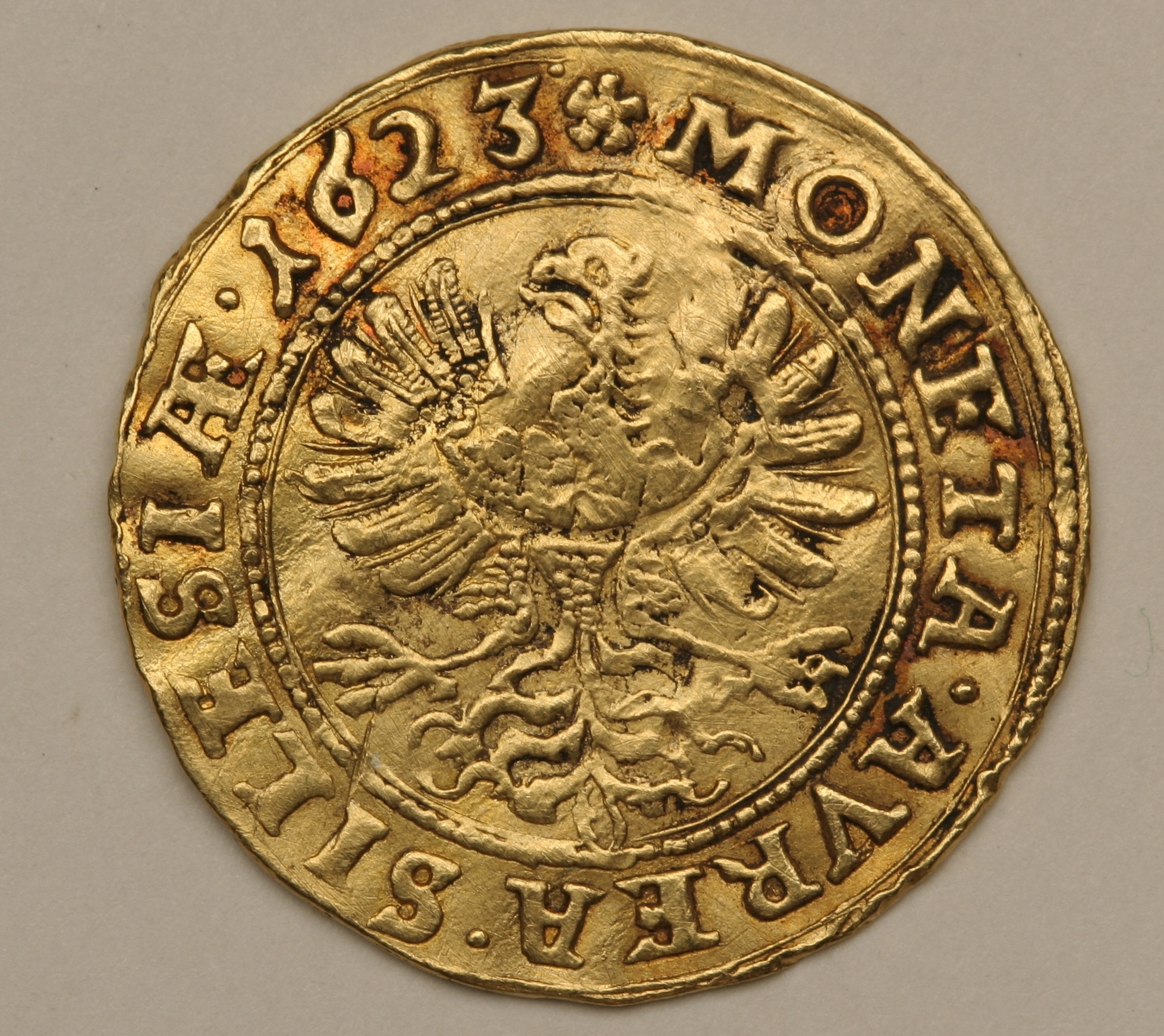 Náhledový obrázek Dukát slezských stavů z roku 1623 - 2