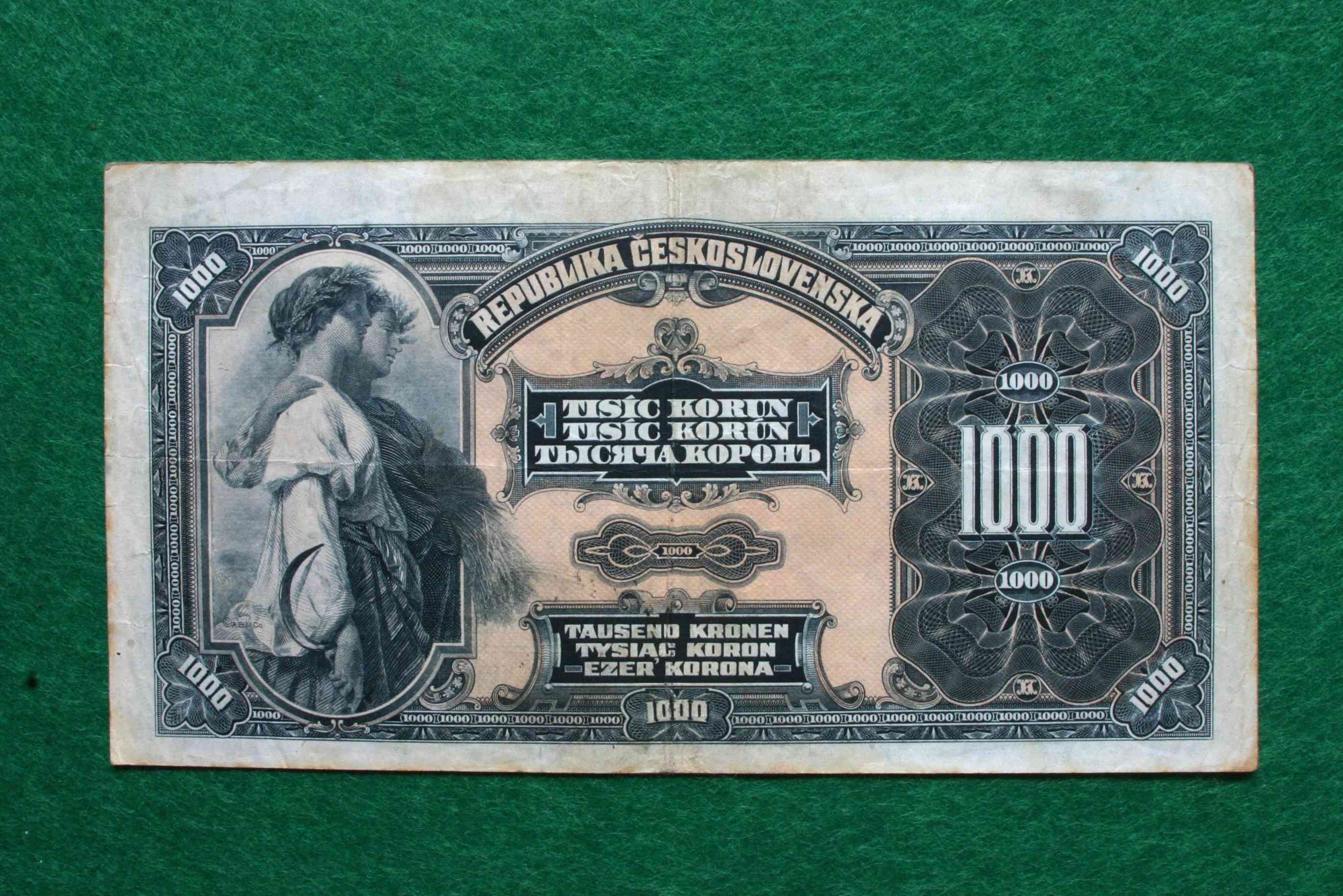 Náhledový obrázek 1 000 Kč - 2