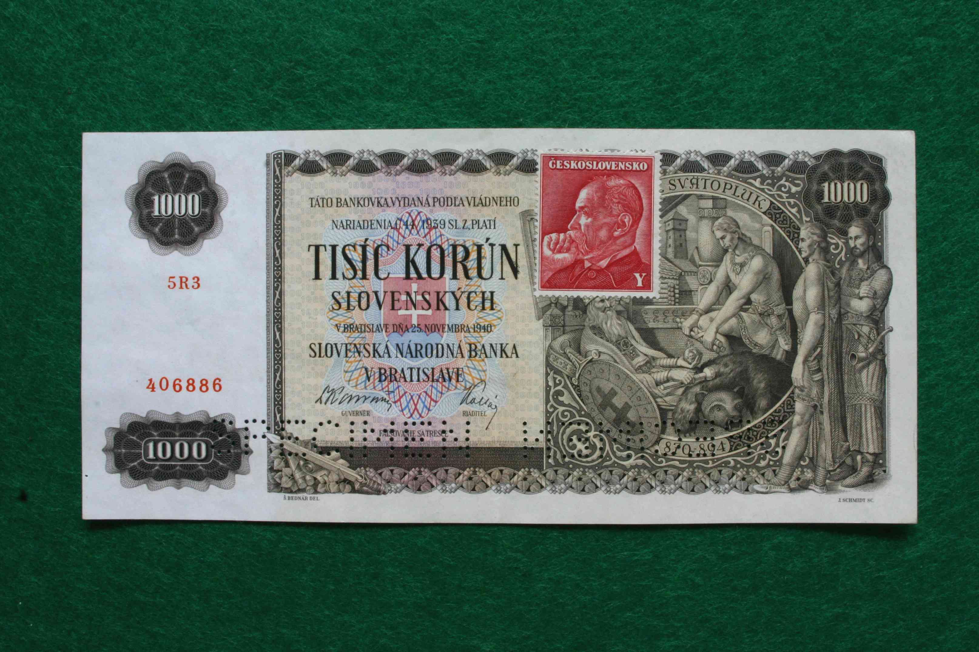 Náhledový obrázek 1000 Kčs - 1