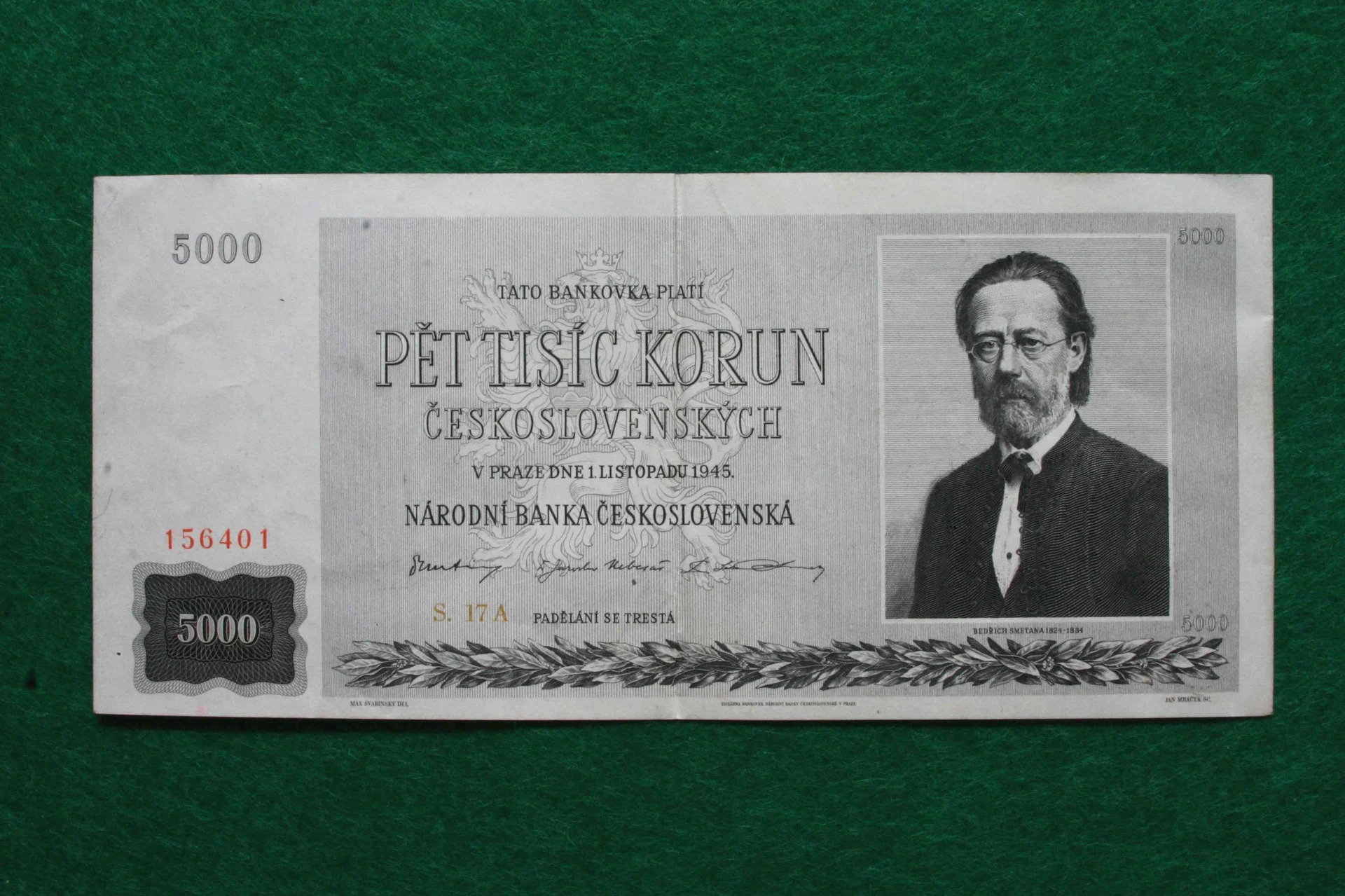 Náhledový obrázek předmětu 5 000 Kč