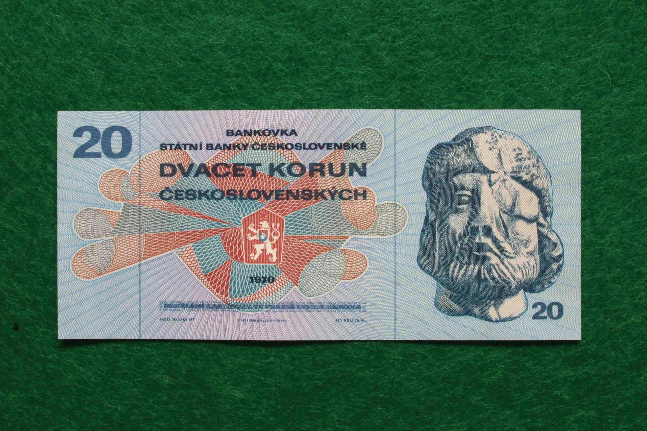 Náhledový obrázek 20 Kčs - 1