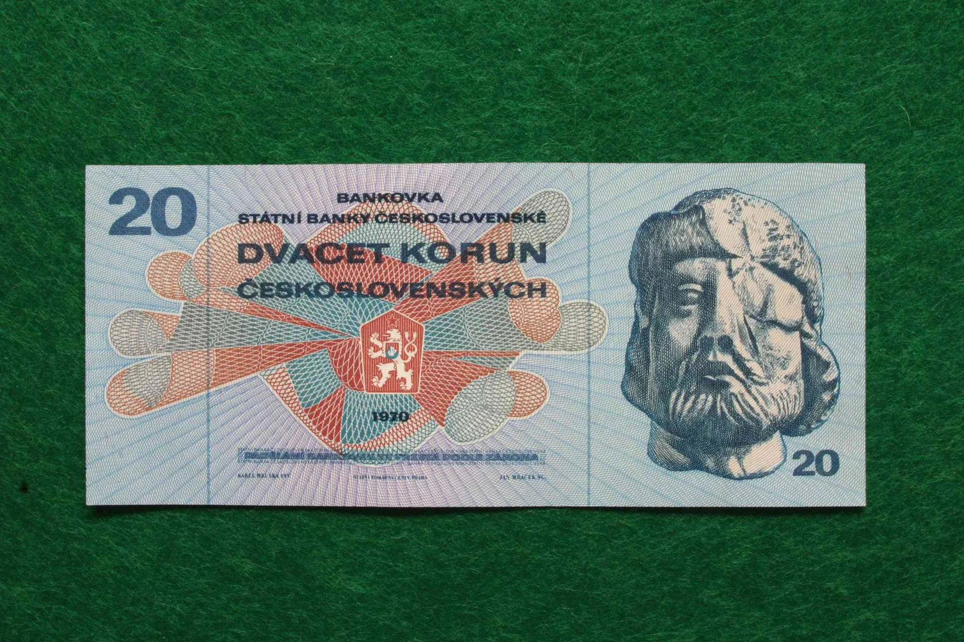 Náhledový obrázek předmětu 20 Kčs